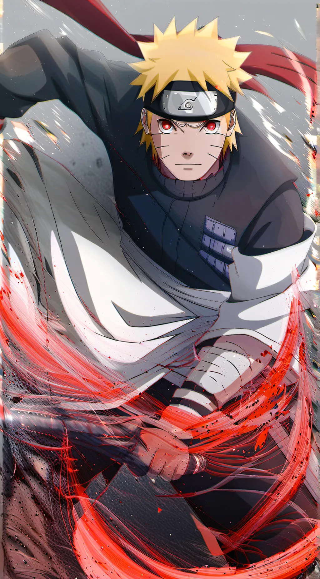 ai character: Naruto  background