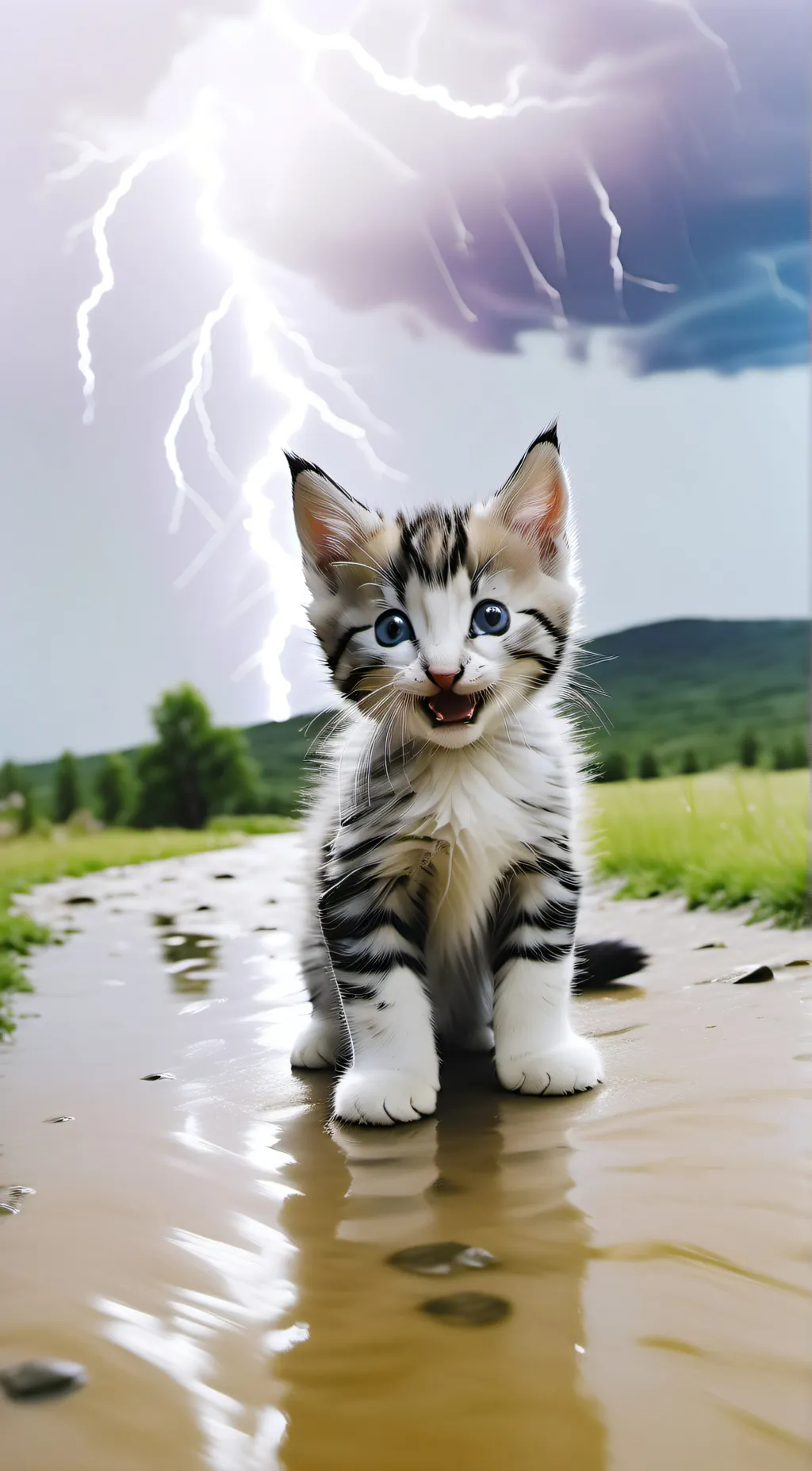 ai character: tiny  background