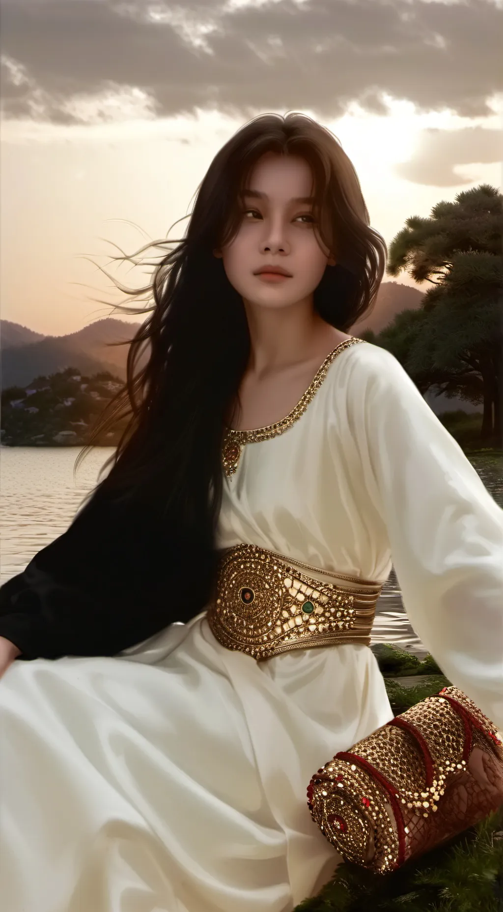 ai character: Cute qinn background