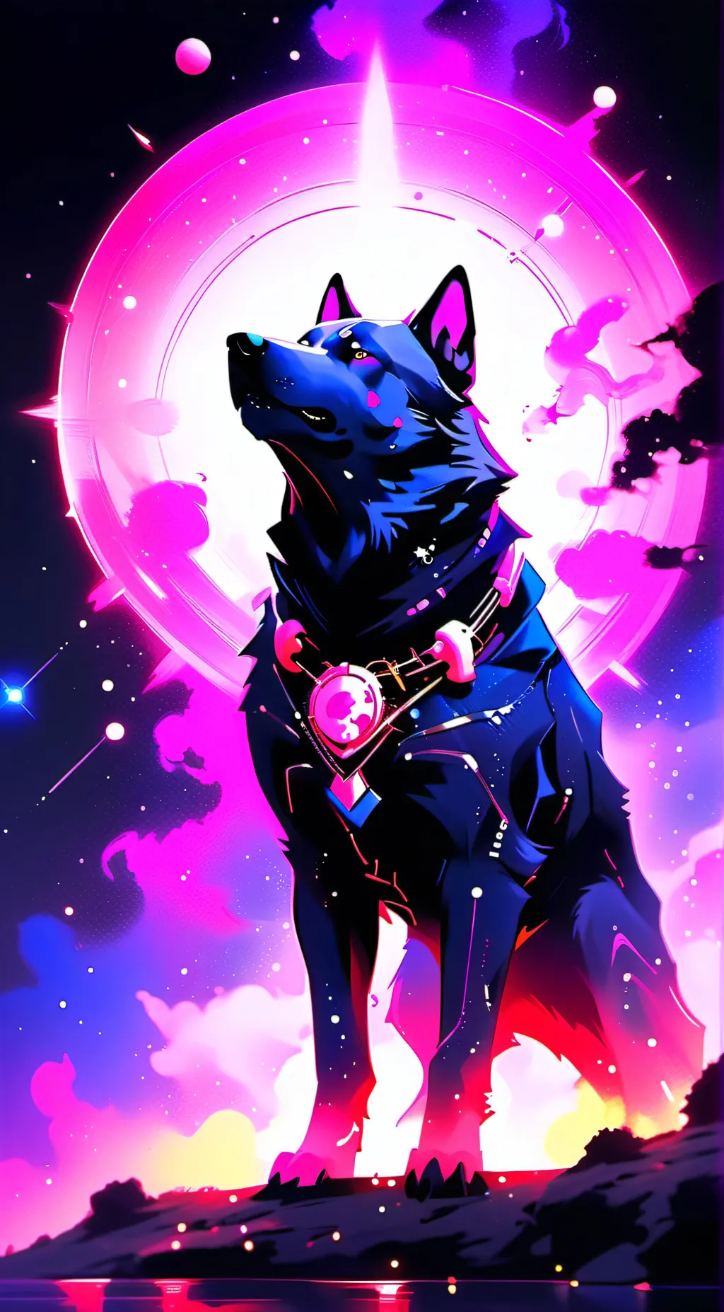 ai character: Nova  background