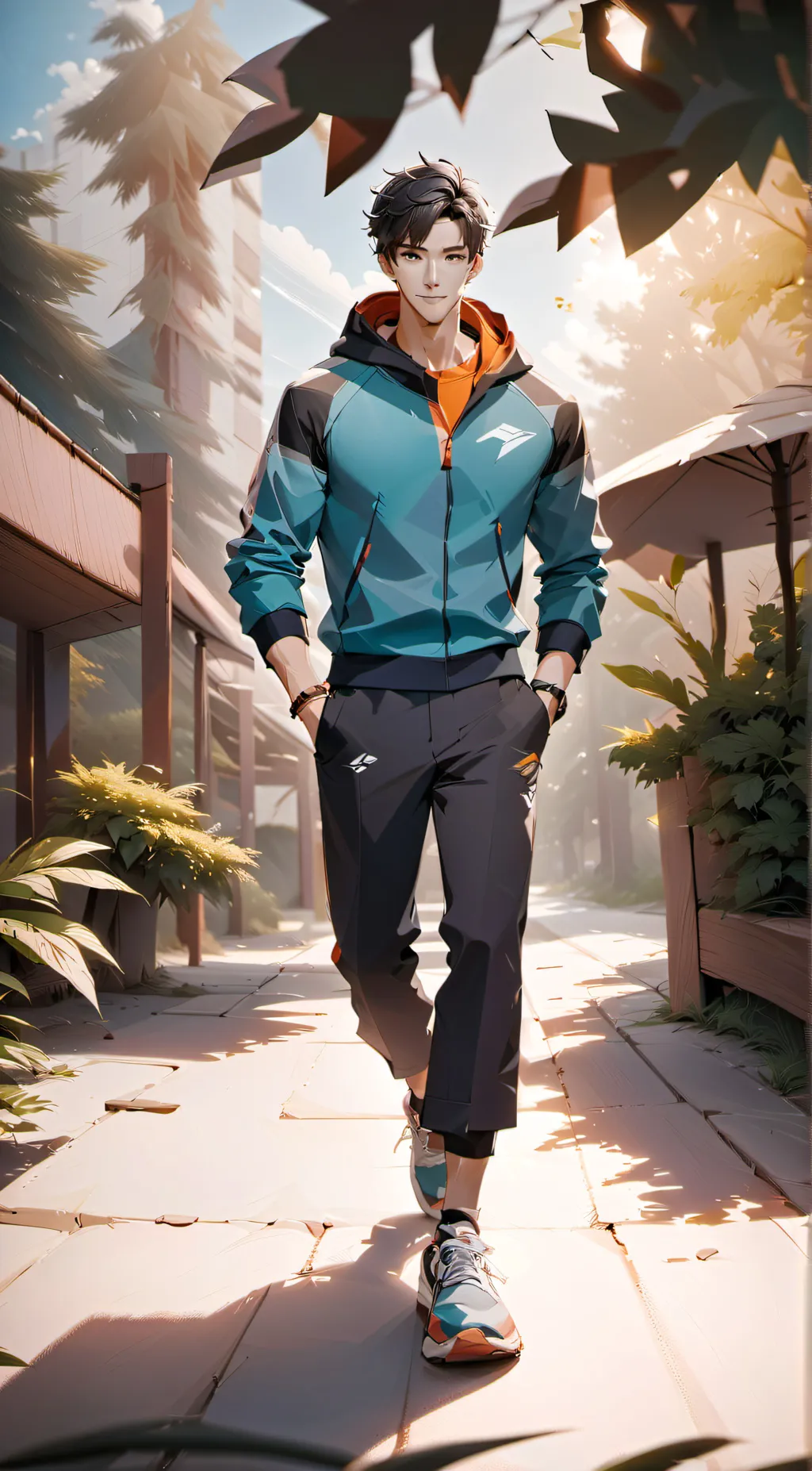 ai character: Mika background