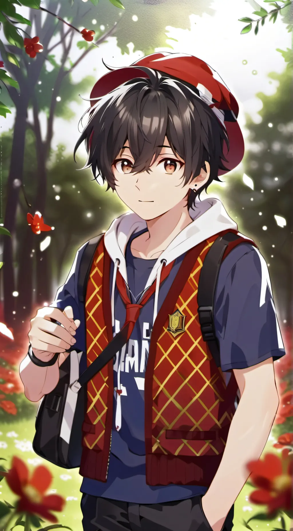 ai character: kuro background