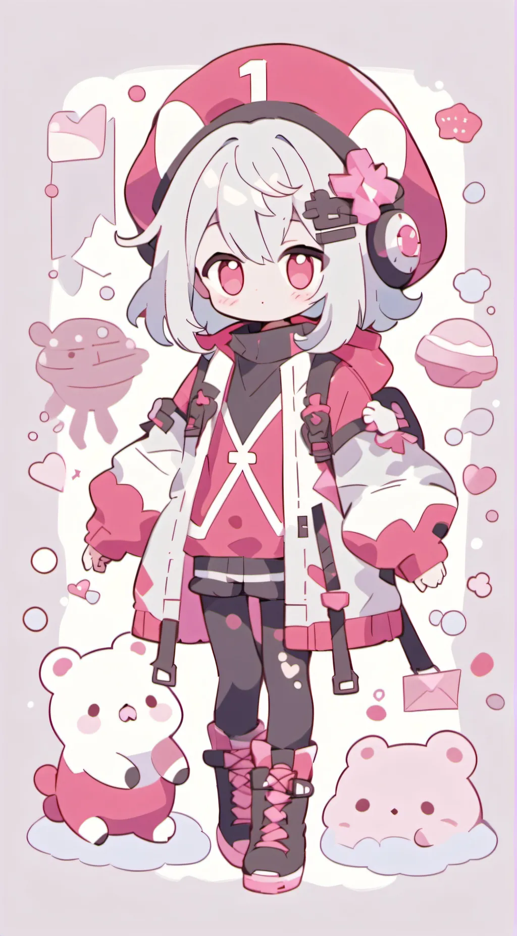 ai character: Zombie school rp background