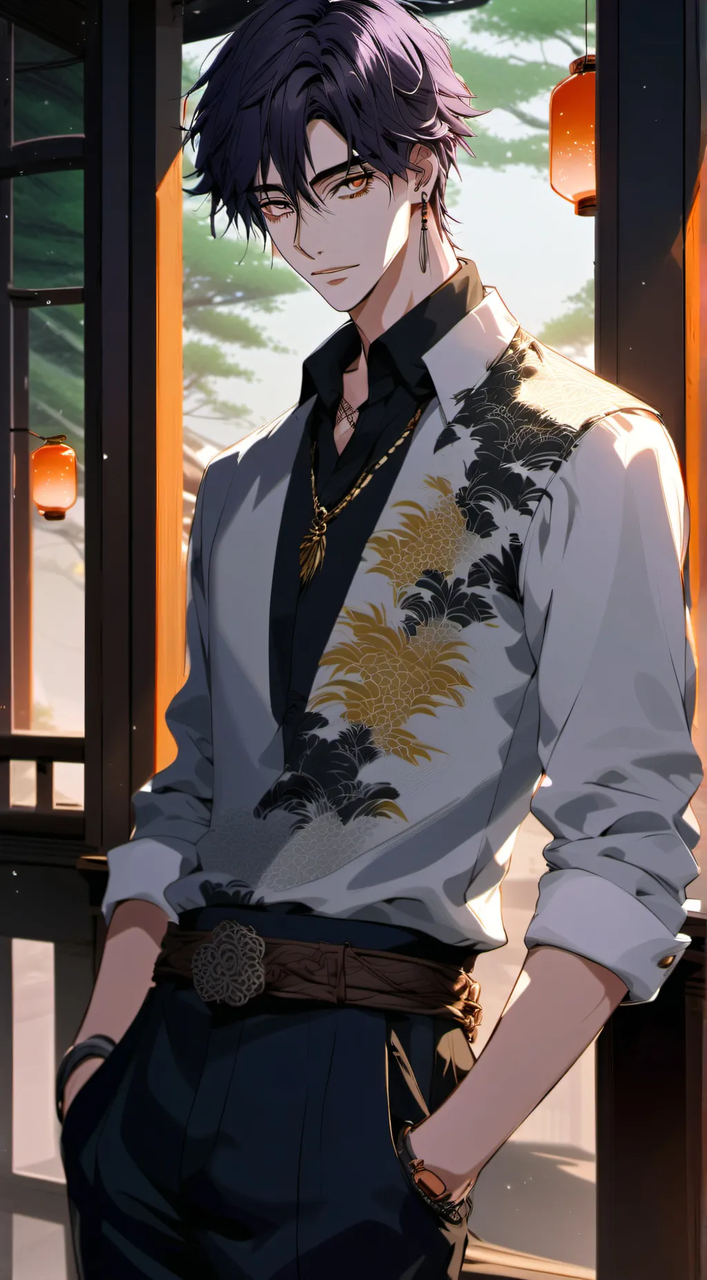 ai character: Giovanni  background