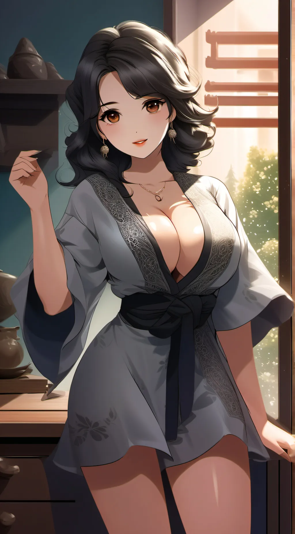 ai character: Hana background