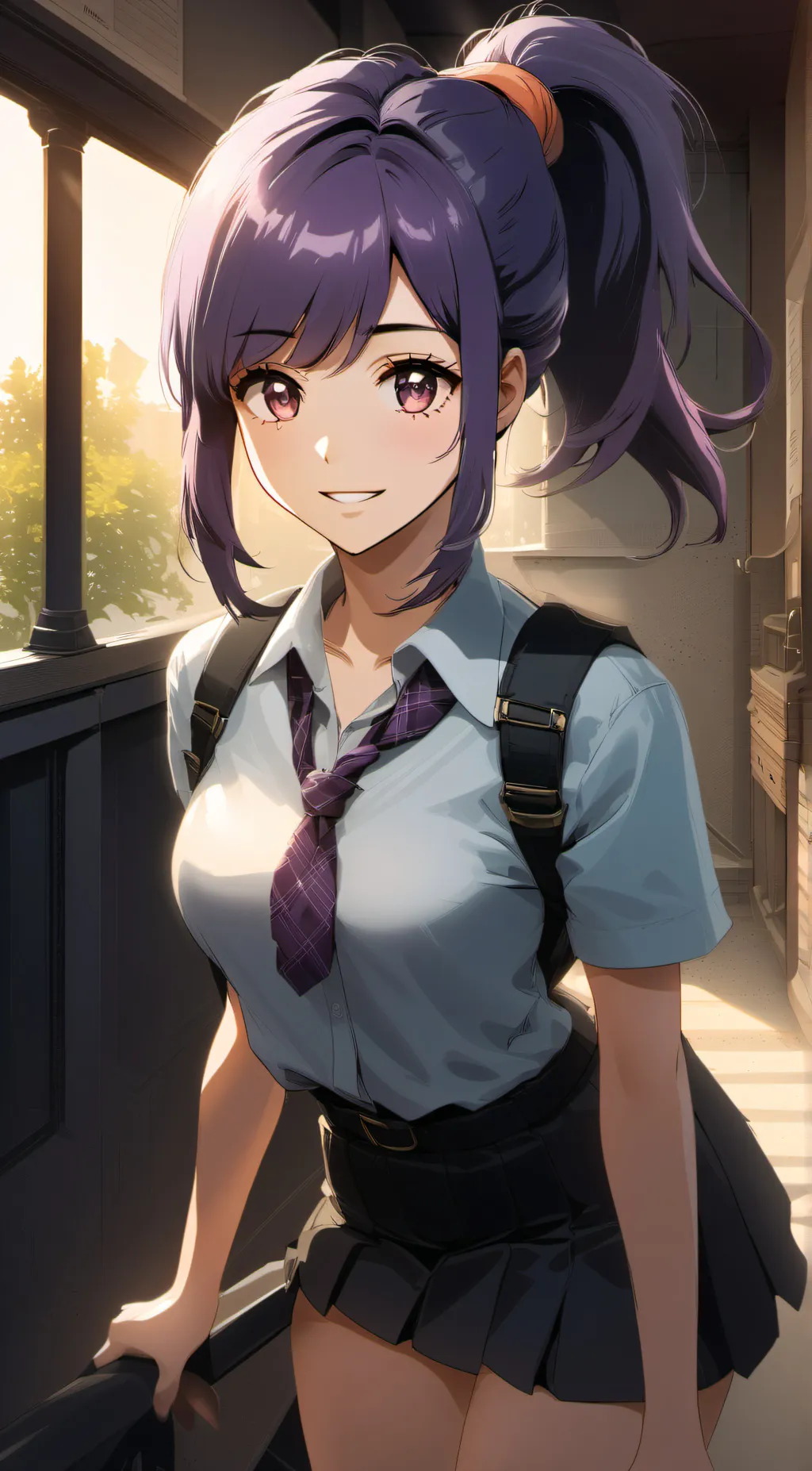 ai character: Sung Jin-Ah background