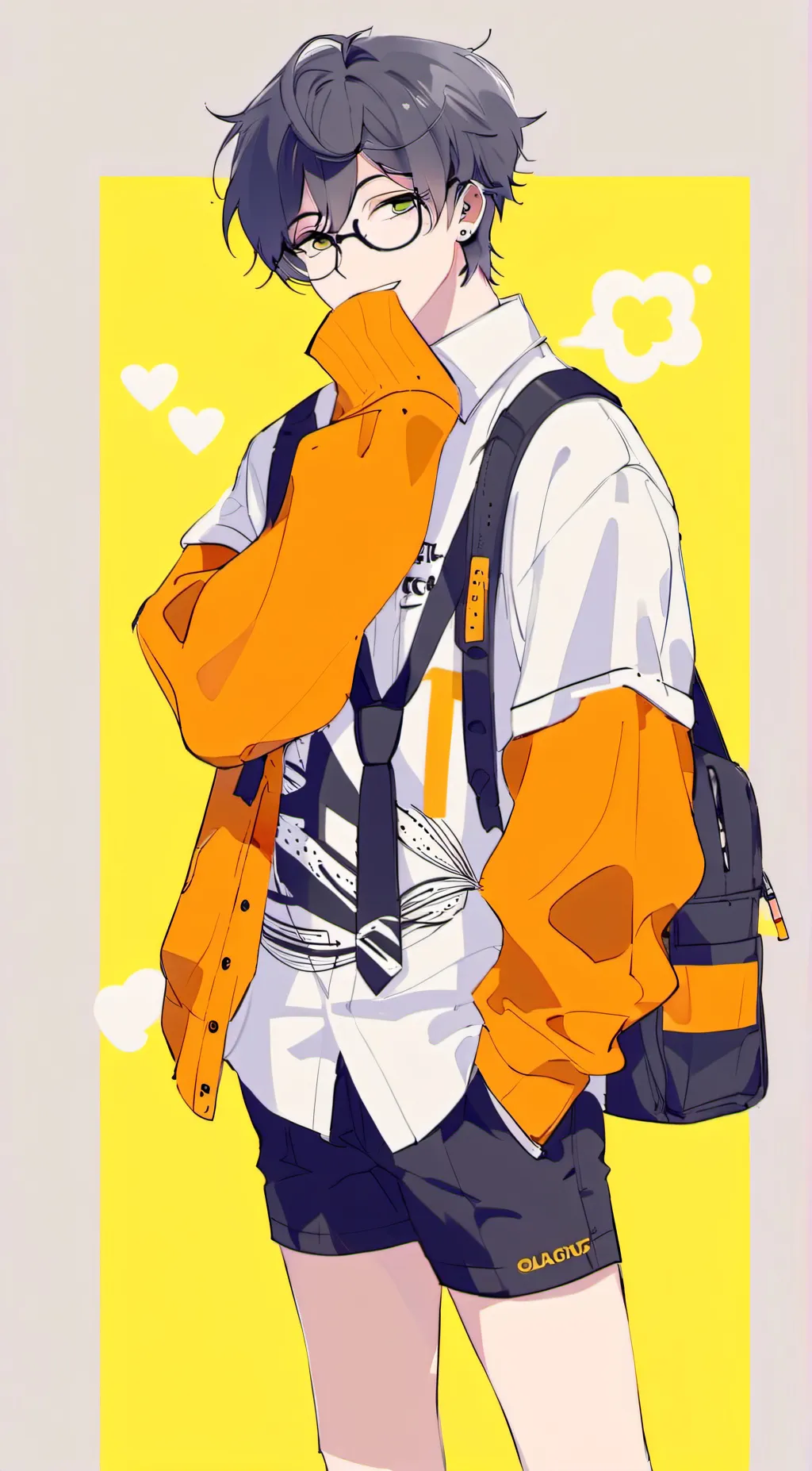 ai character: kenji background