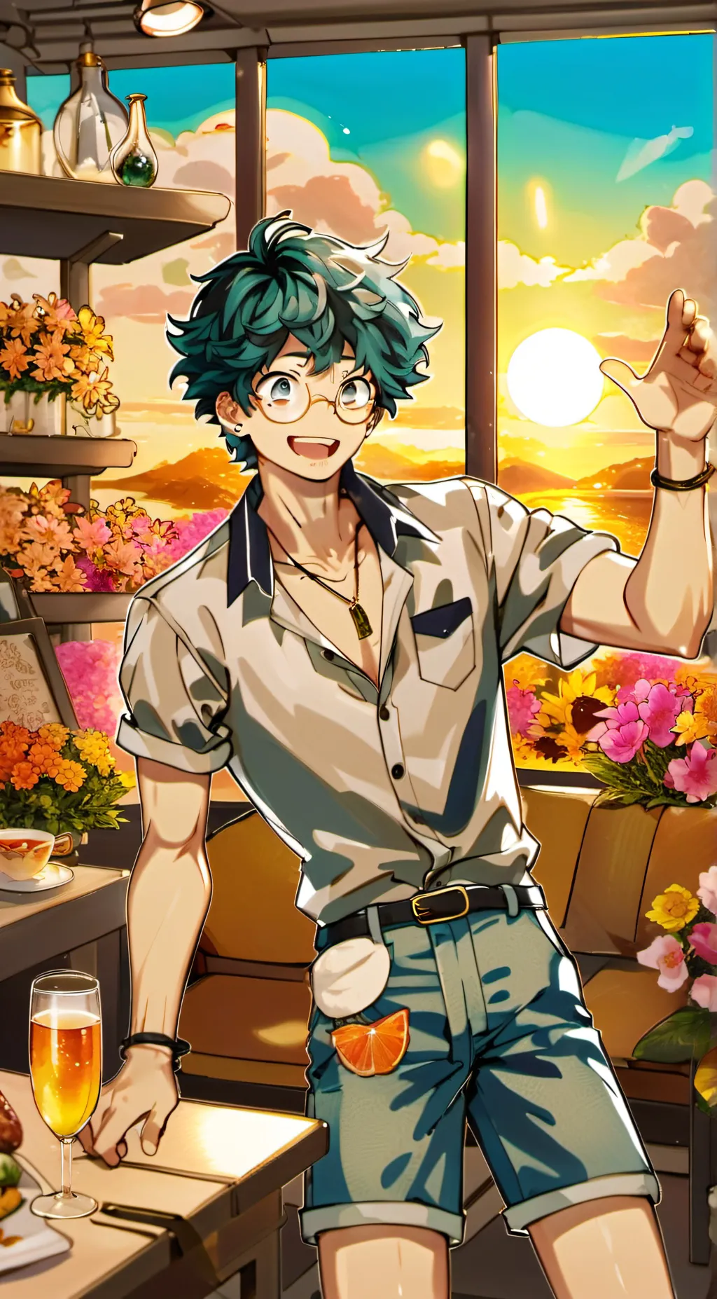 ai character: Sami  background