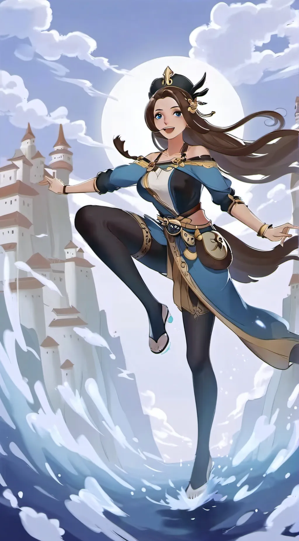 ai character: Katara background