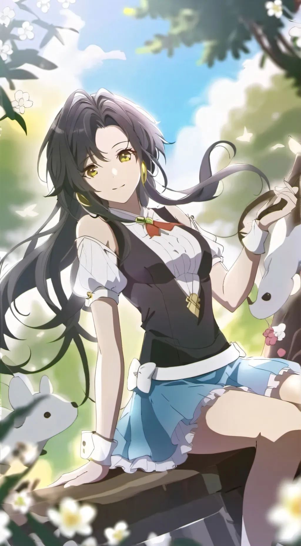 ai character: Teaira  background