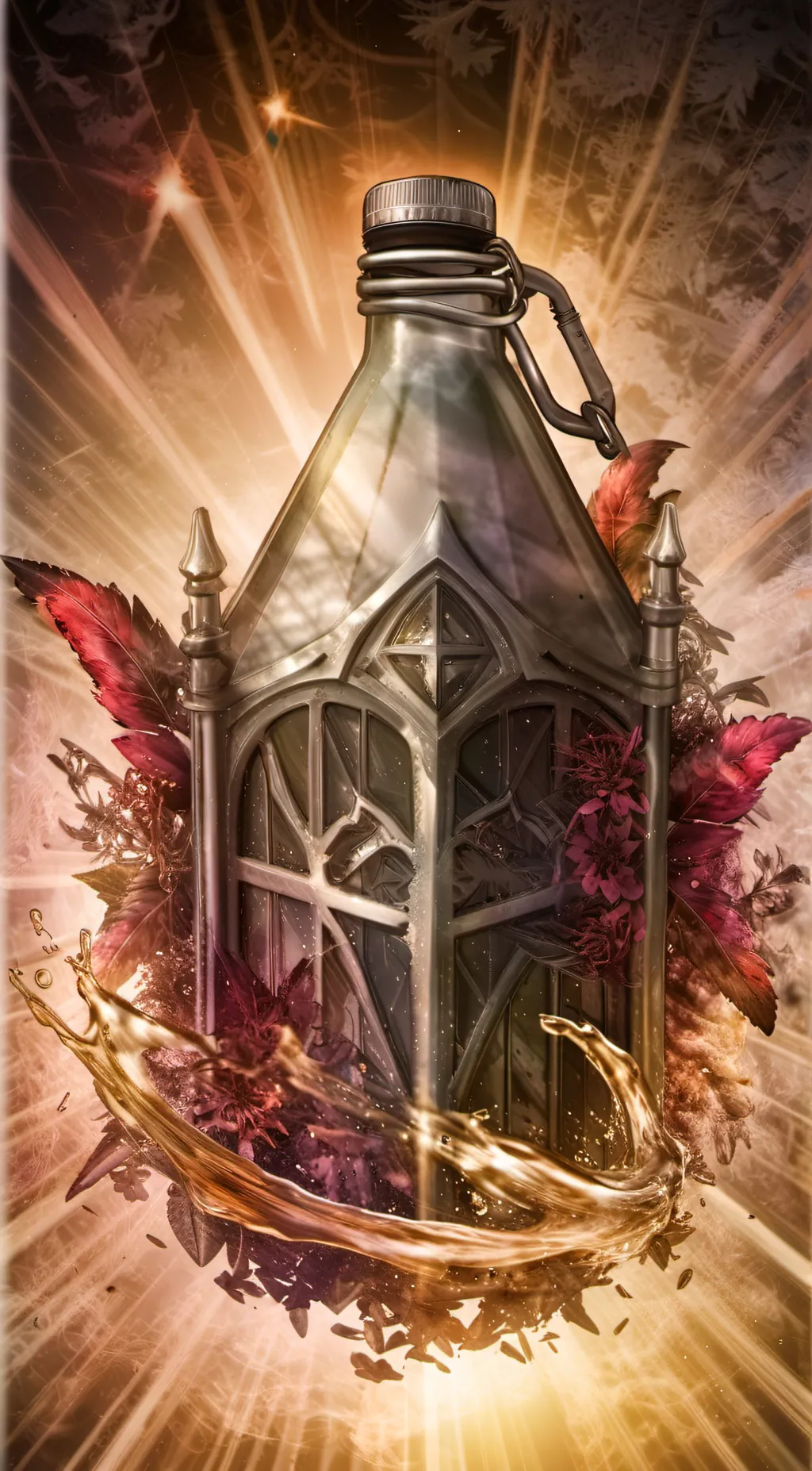 ai character: Perfect water background