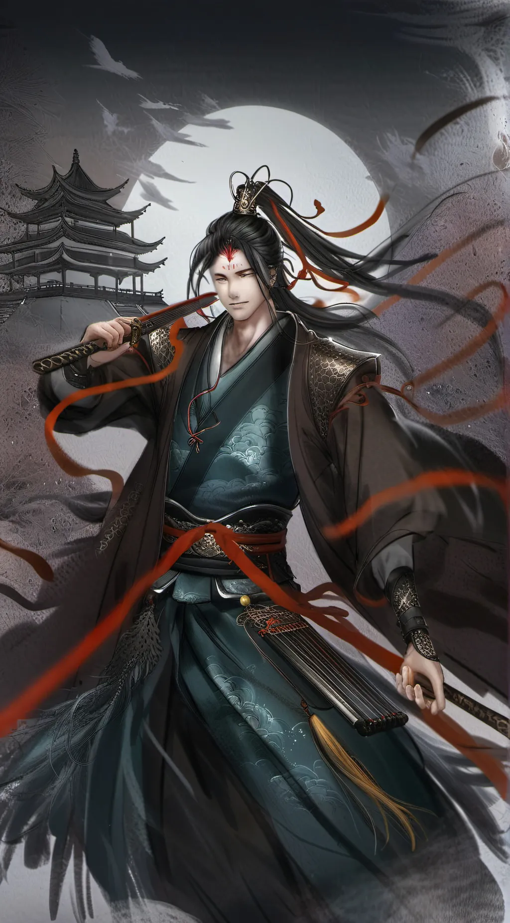 ai character: Wei Ying  background