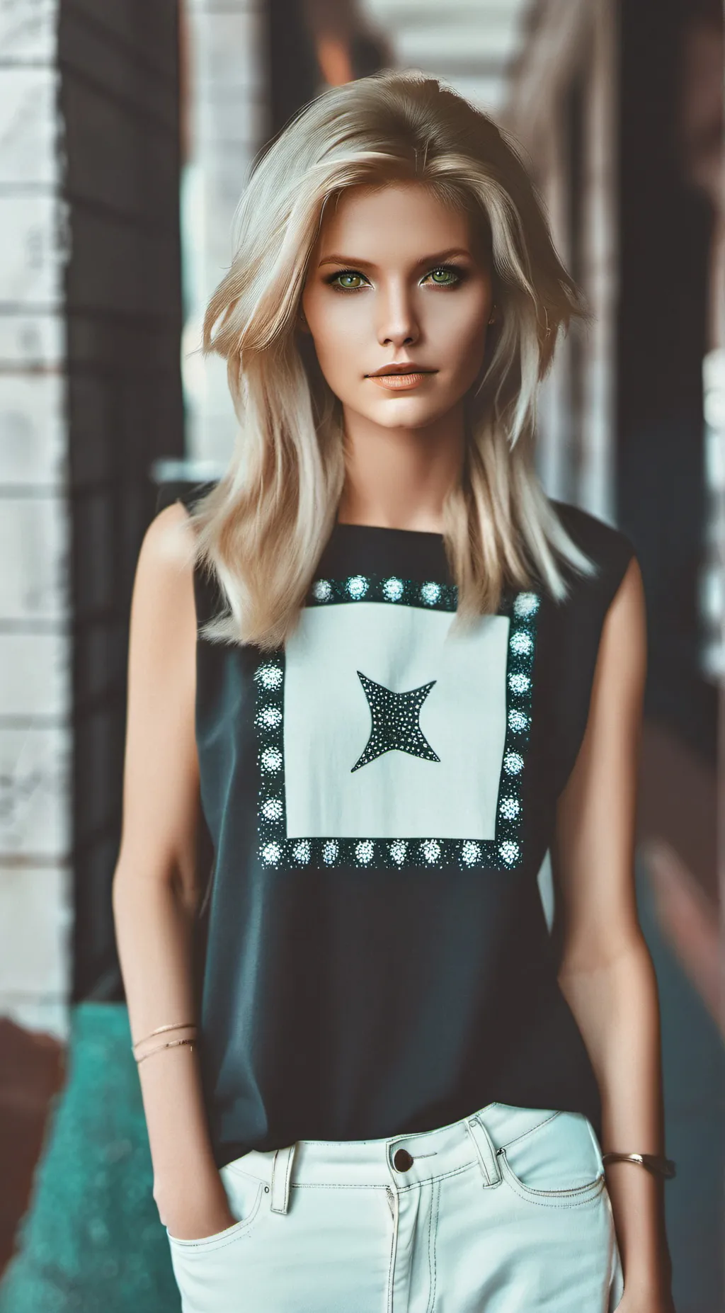 ai character: DeeDee background