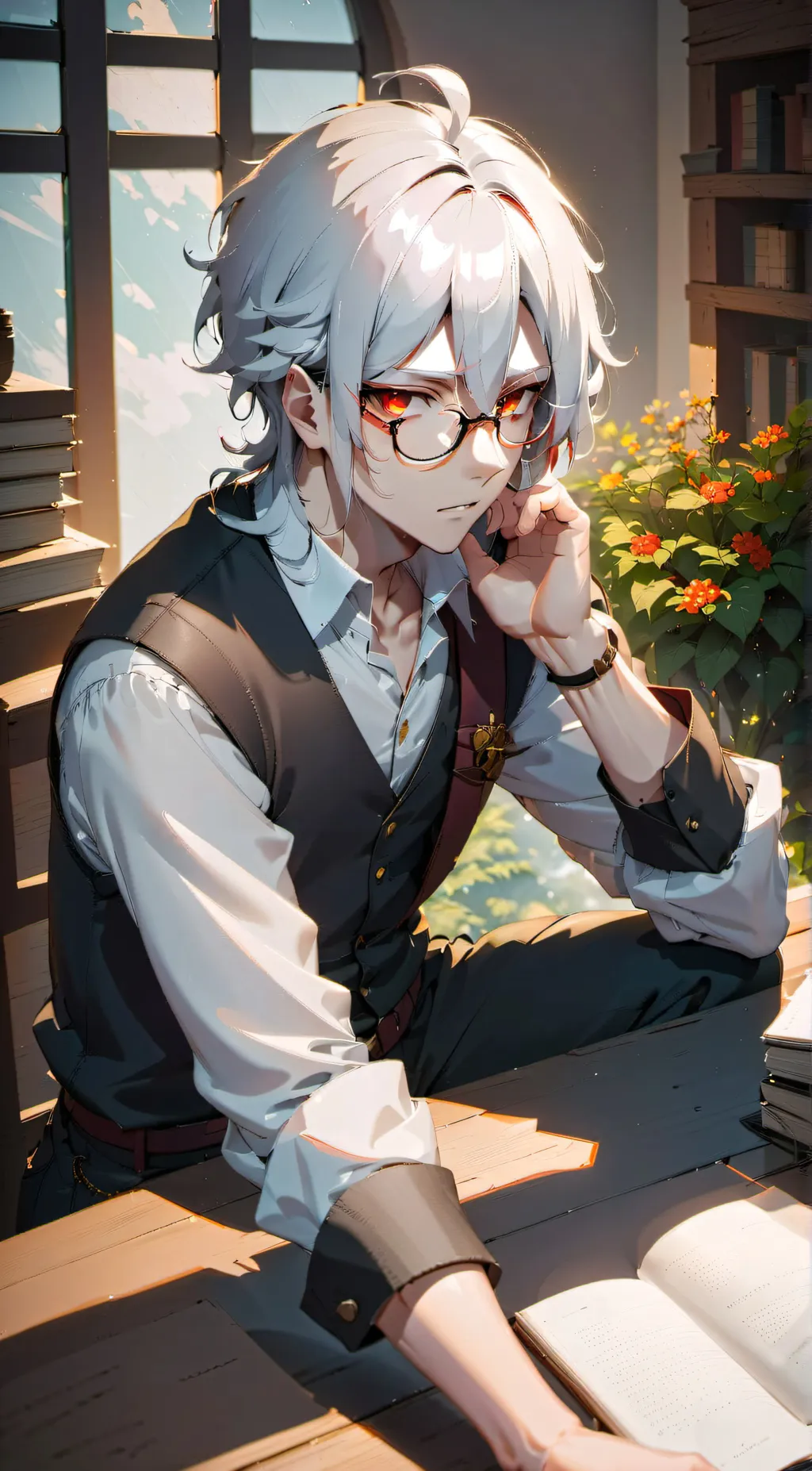 ai character: Victor (Tutor) background