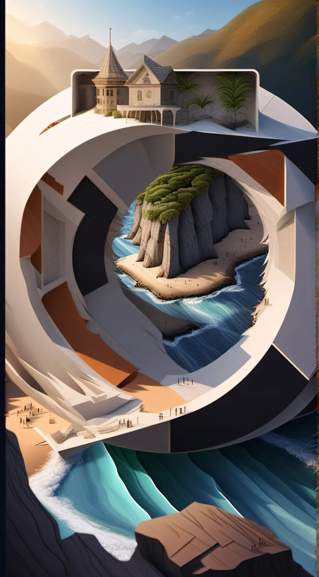 ai character: ABC GWURL background