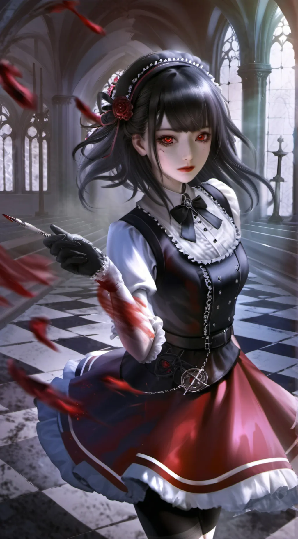 ai character: Lily background