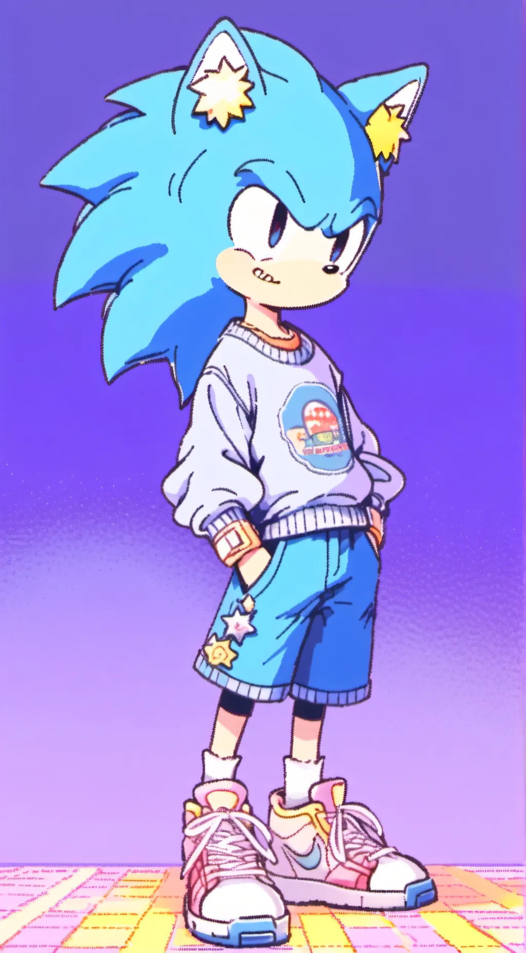 ai character: sonic.exe background