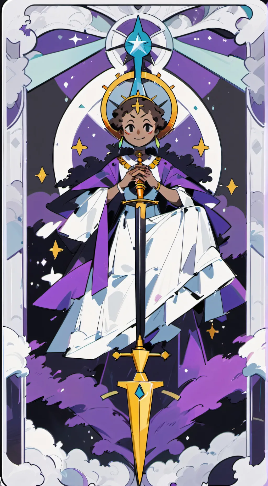 ai character: McDonald's lady background