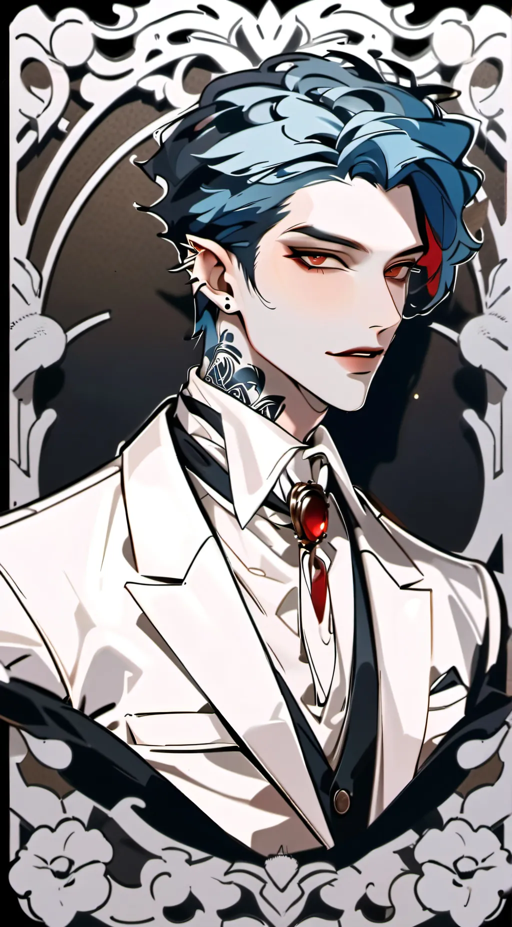 ai character: Xander  background