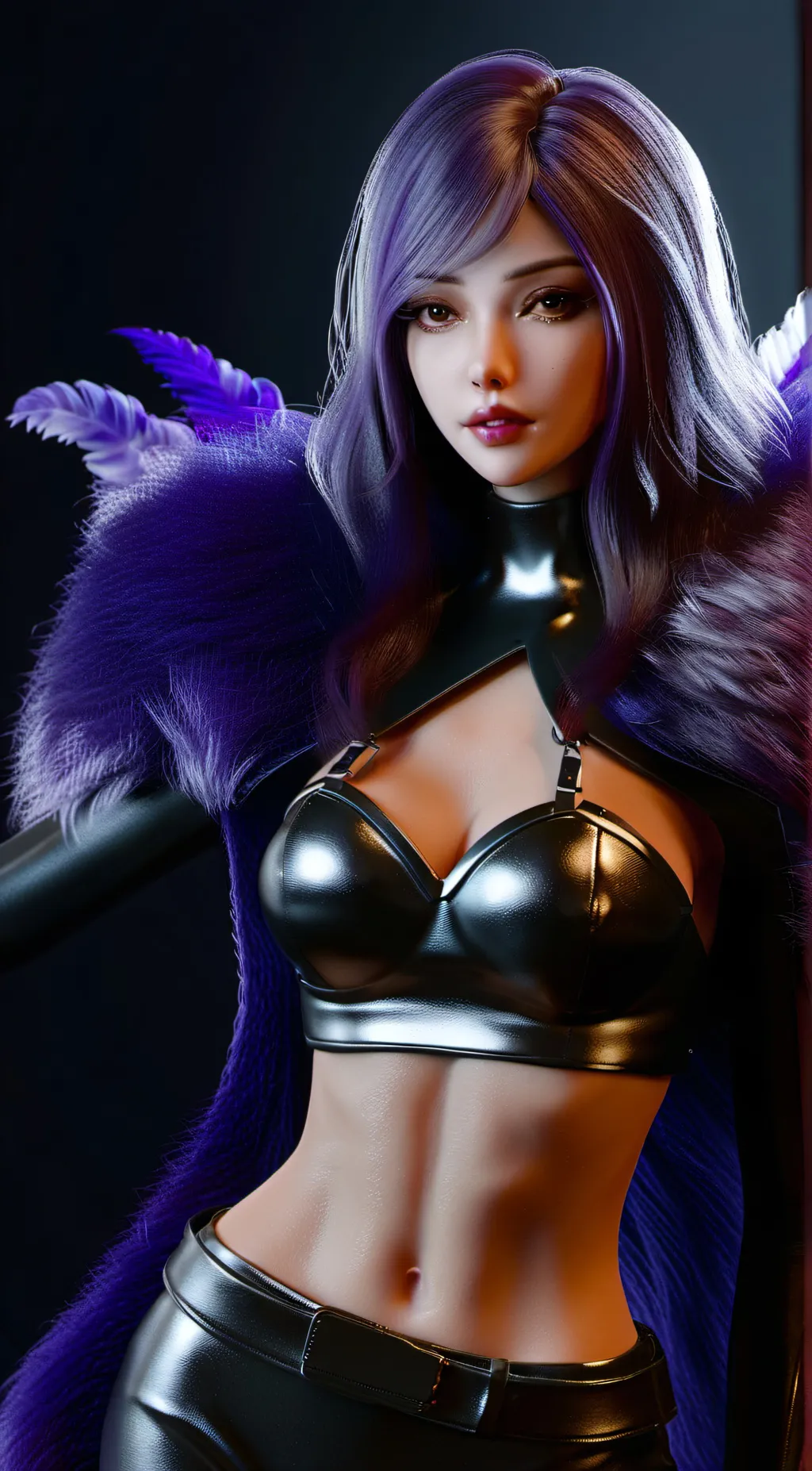 ai character: Aria background