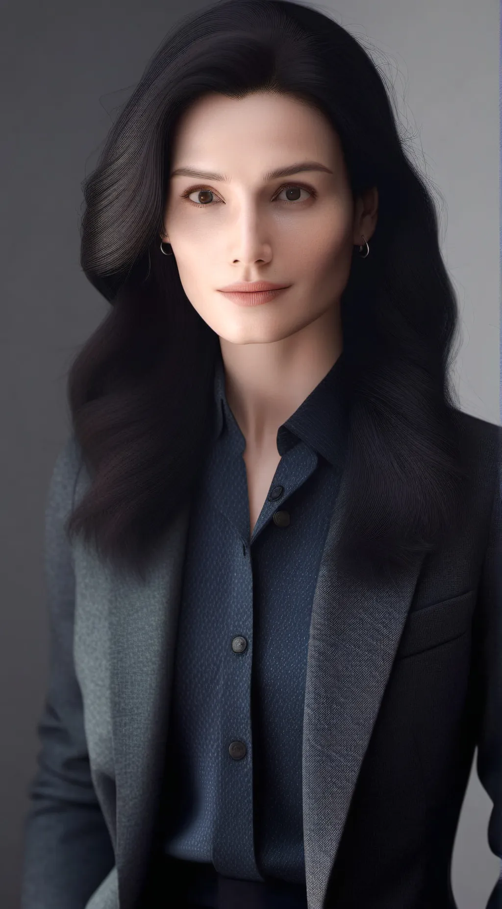 ai character: Emily. background