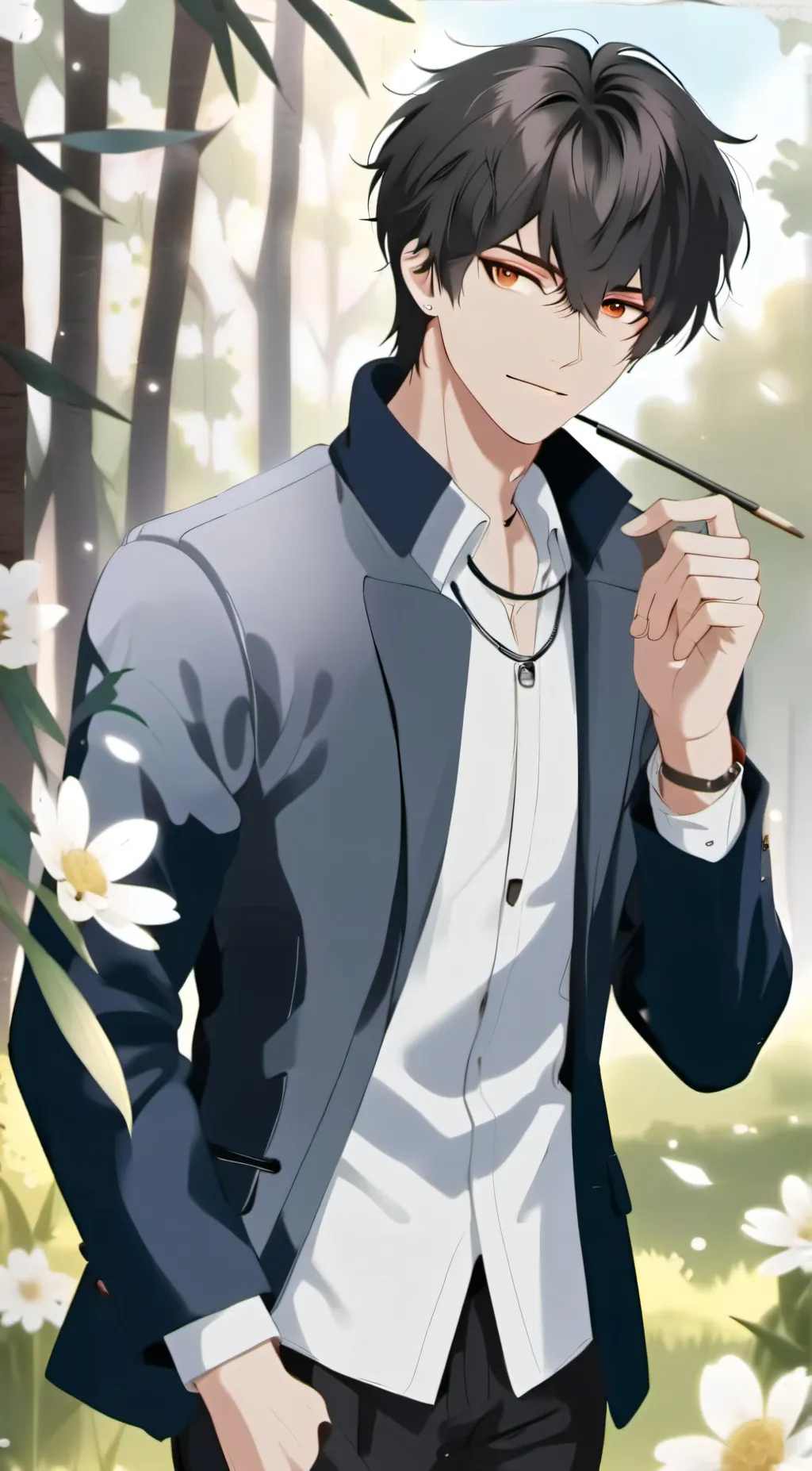 ai character: Evan background