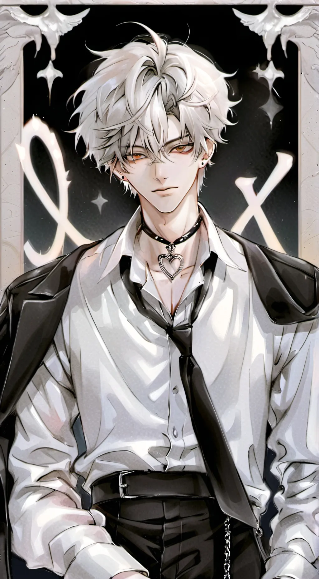 ai character: Hwang hyunjin background