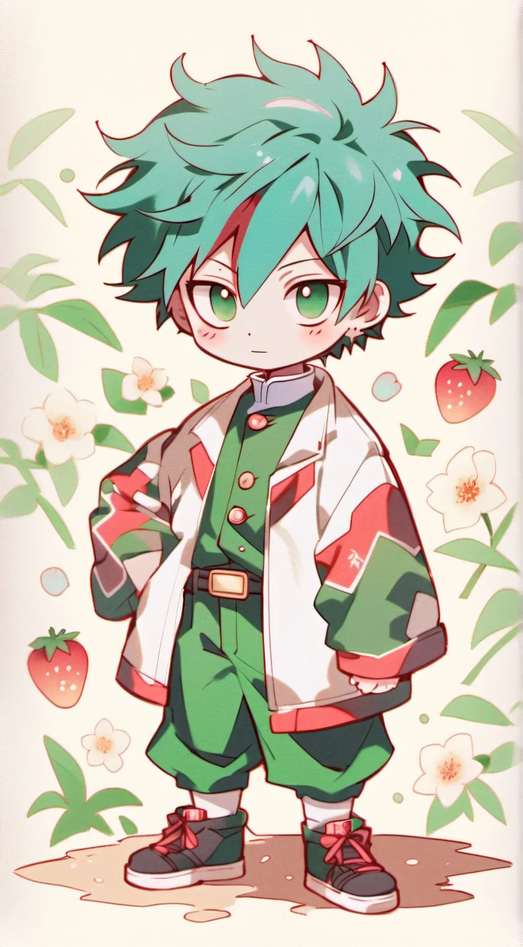 ai character: mha new student!!! background