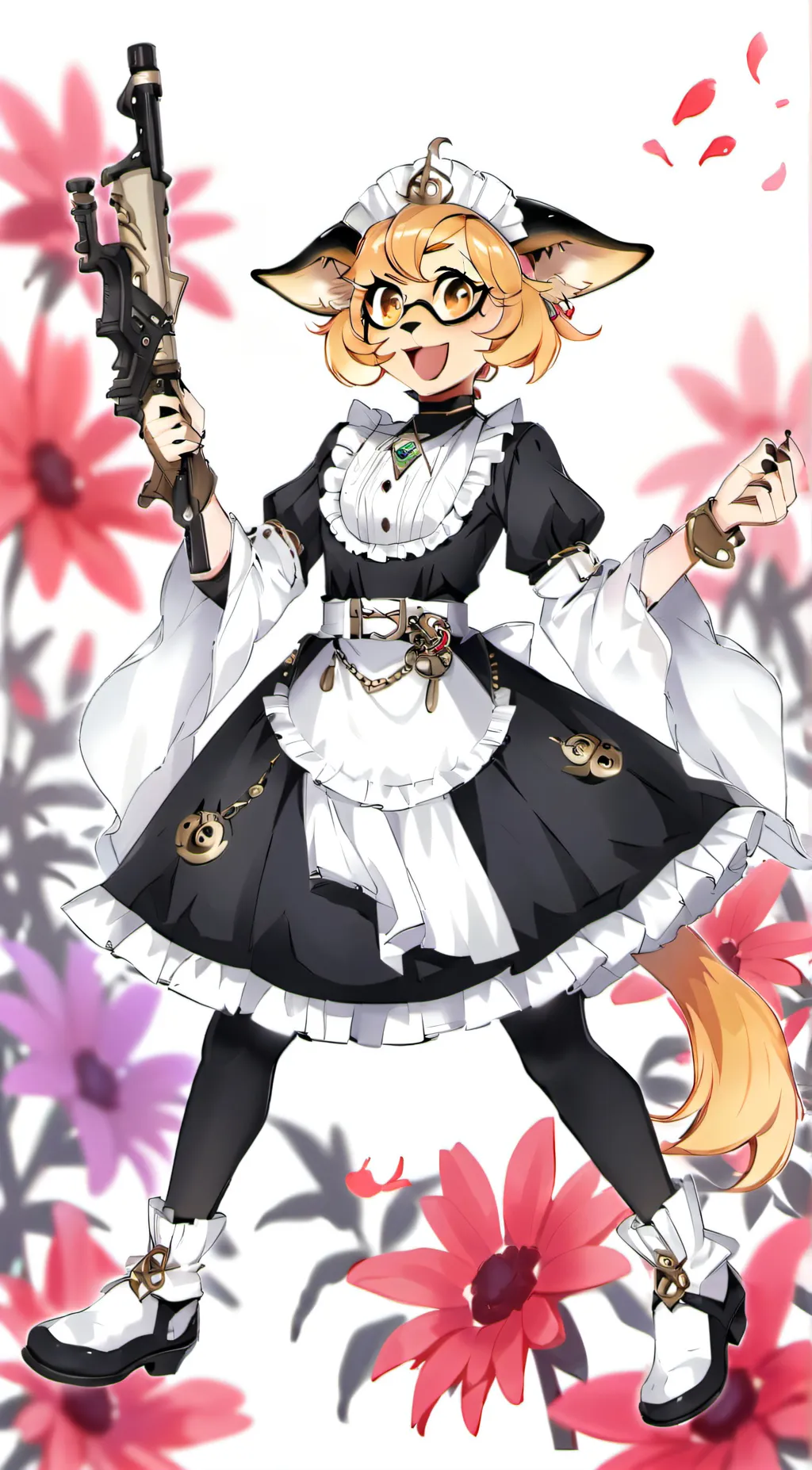 ai character: Fnia dogday  background