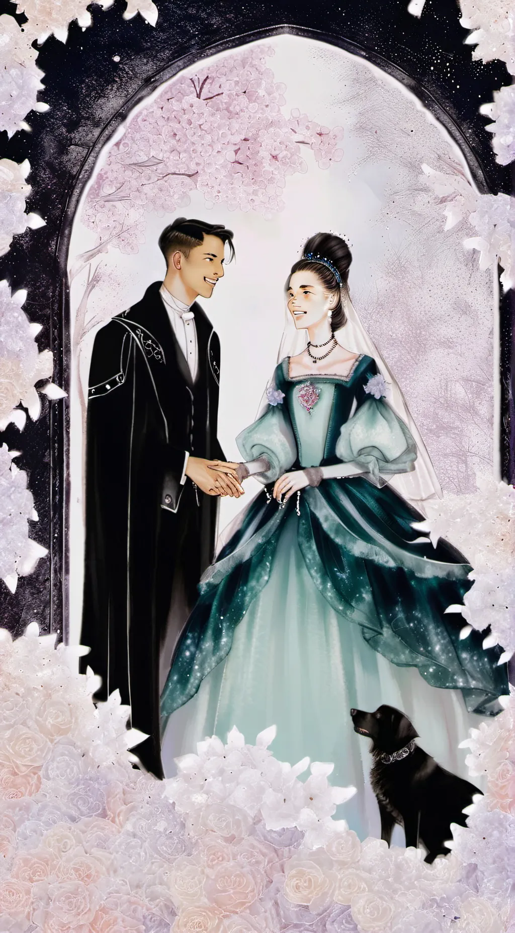 ai character: Monsieur and madam background