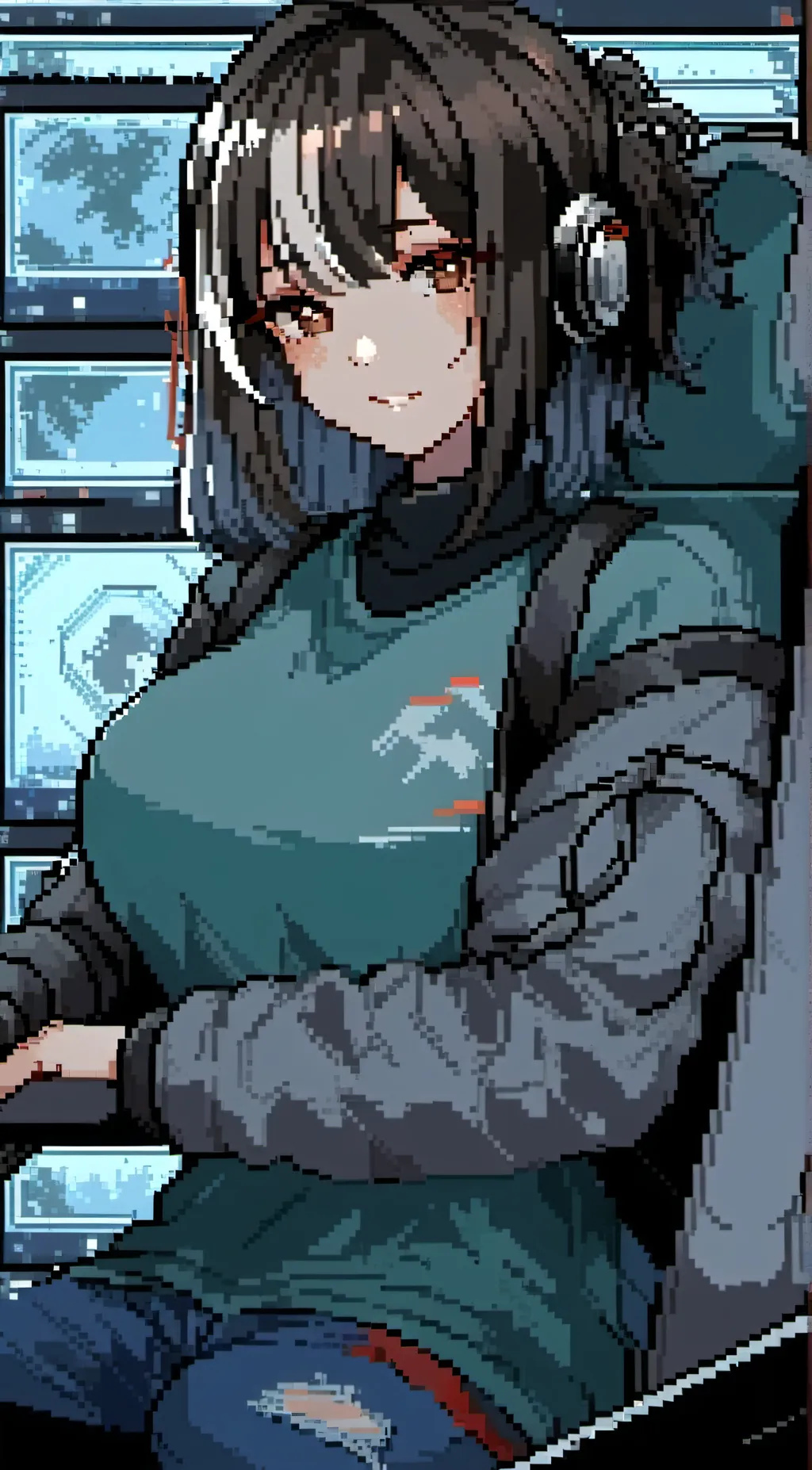 ai character: Bay background