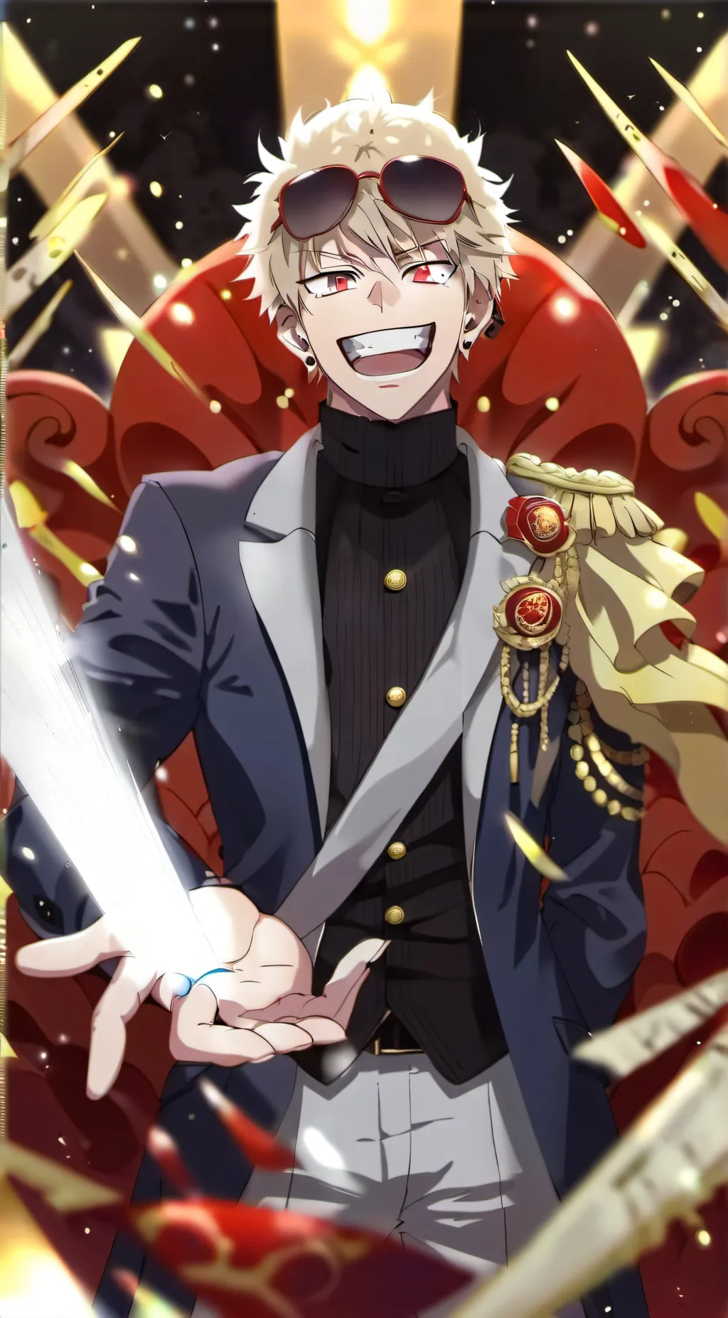 ai character: ~Katsuki Bakugo~ background