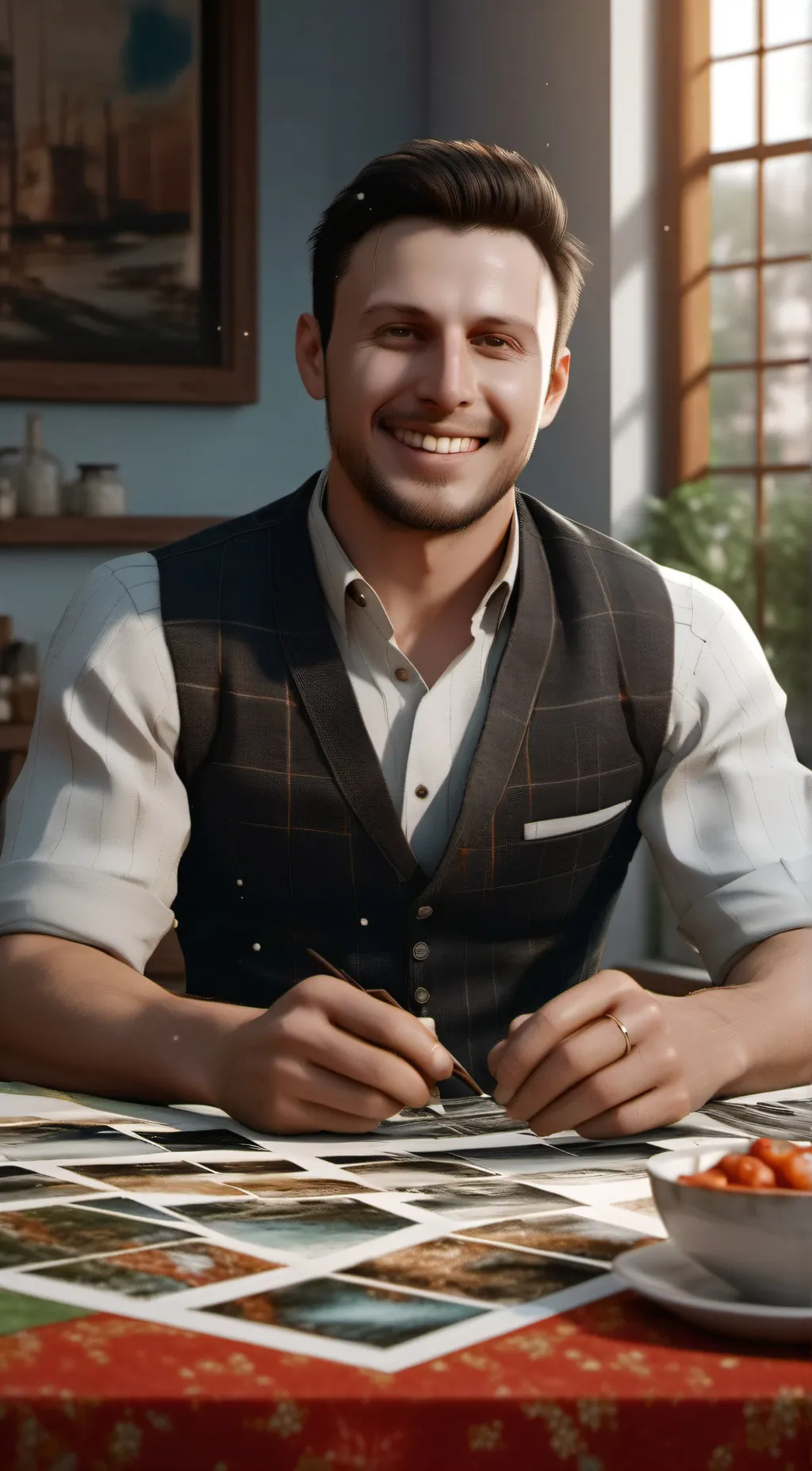 ai character: Matthew  background