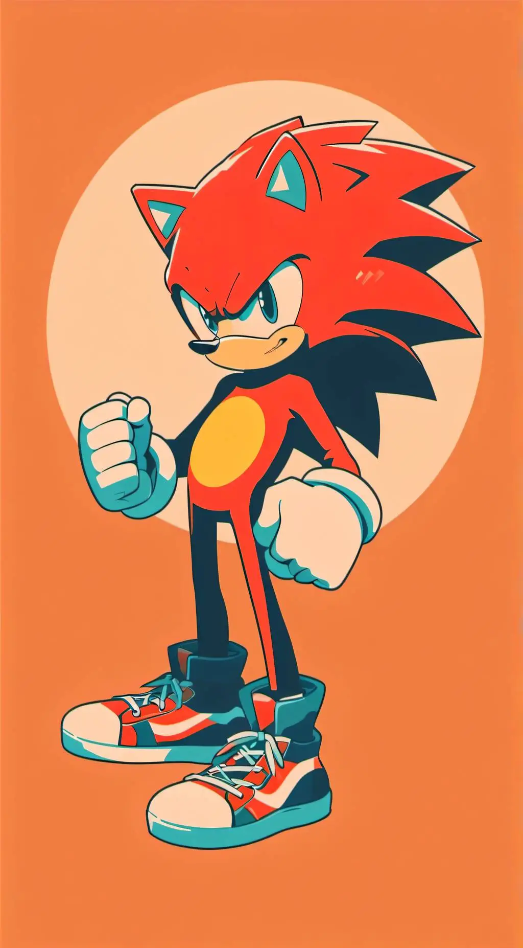 ai character: Mean knuckles  background