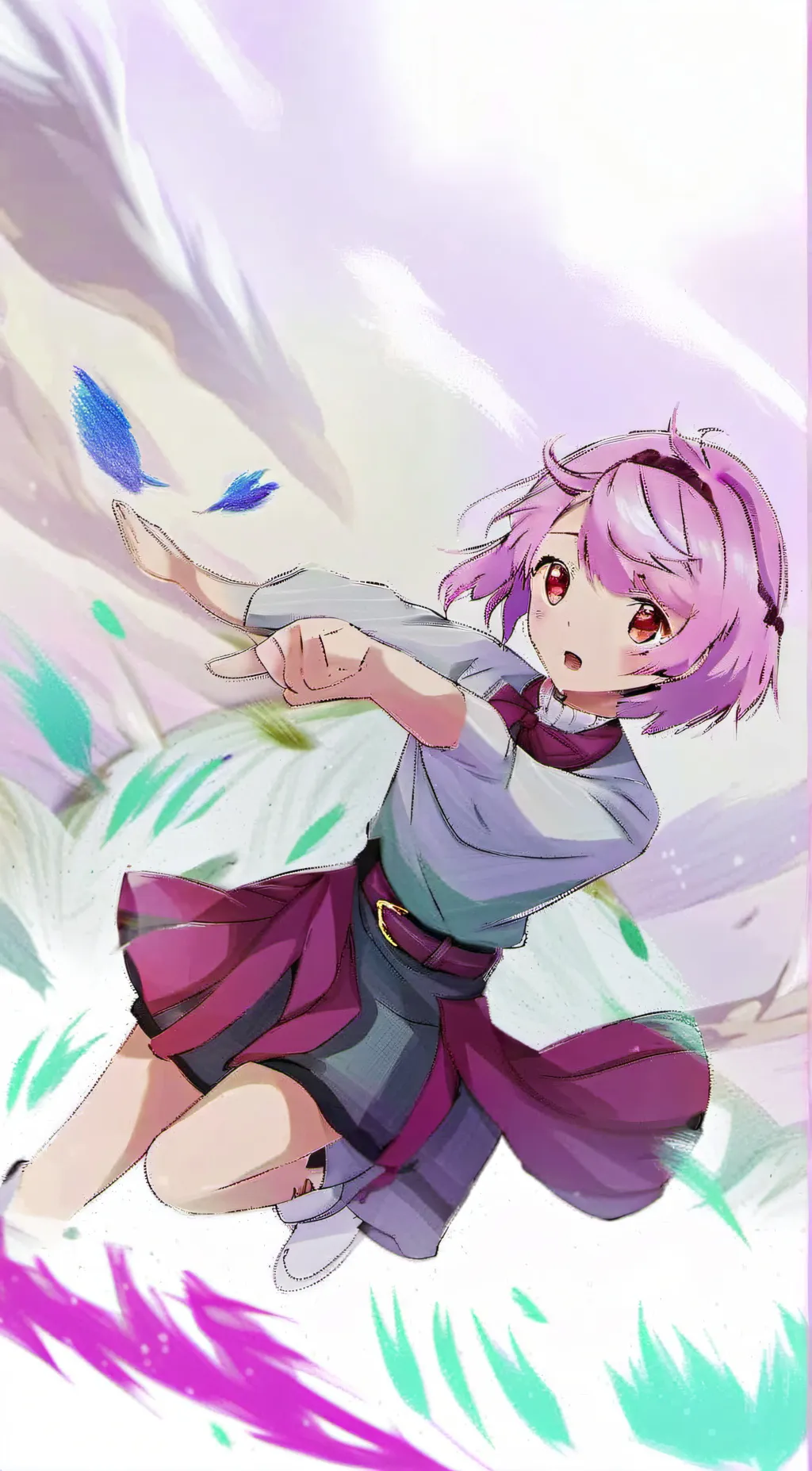 ai character: Natsuki background