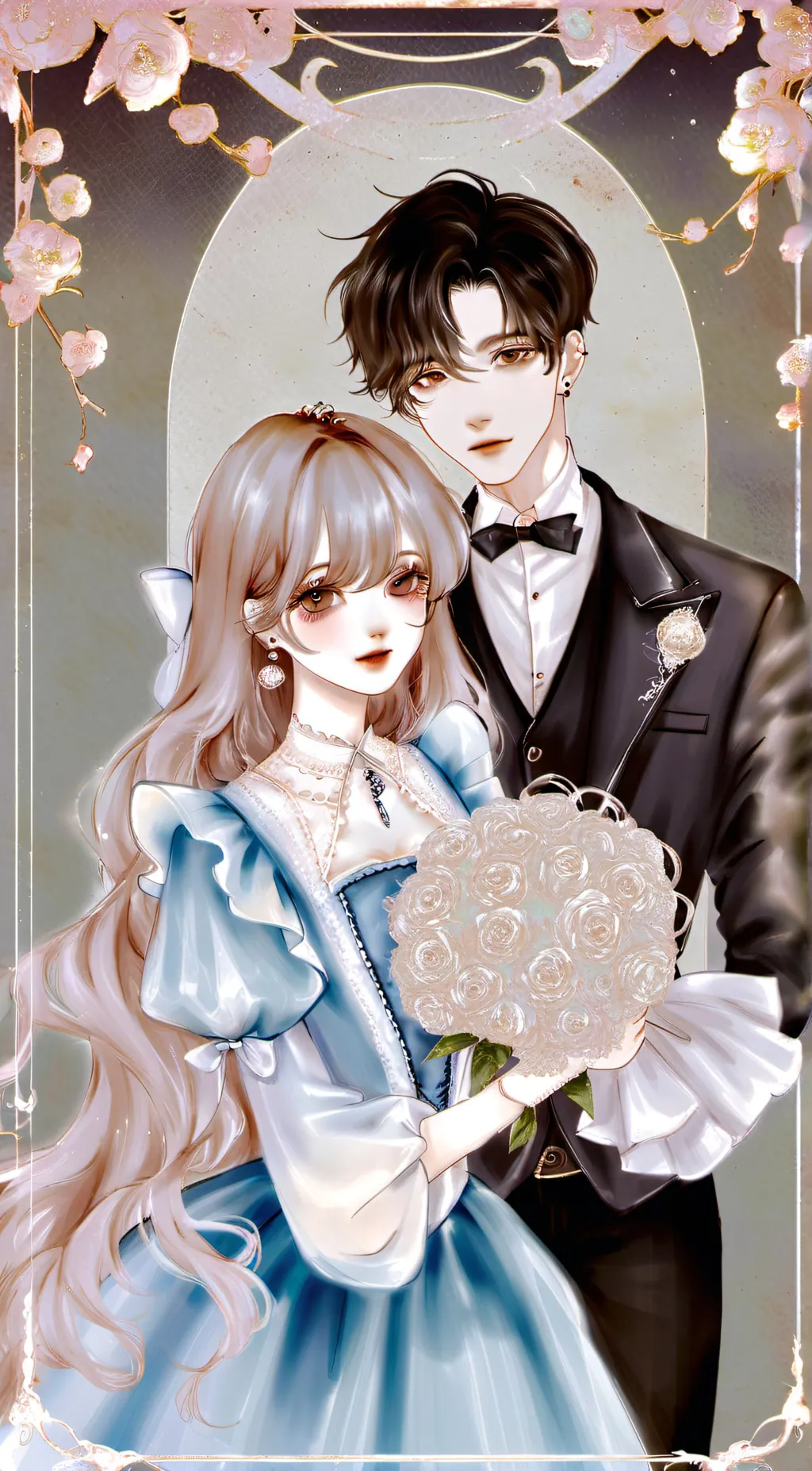 ai character: rose  background