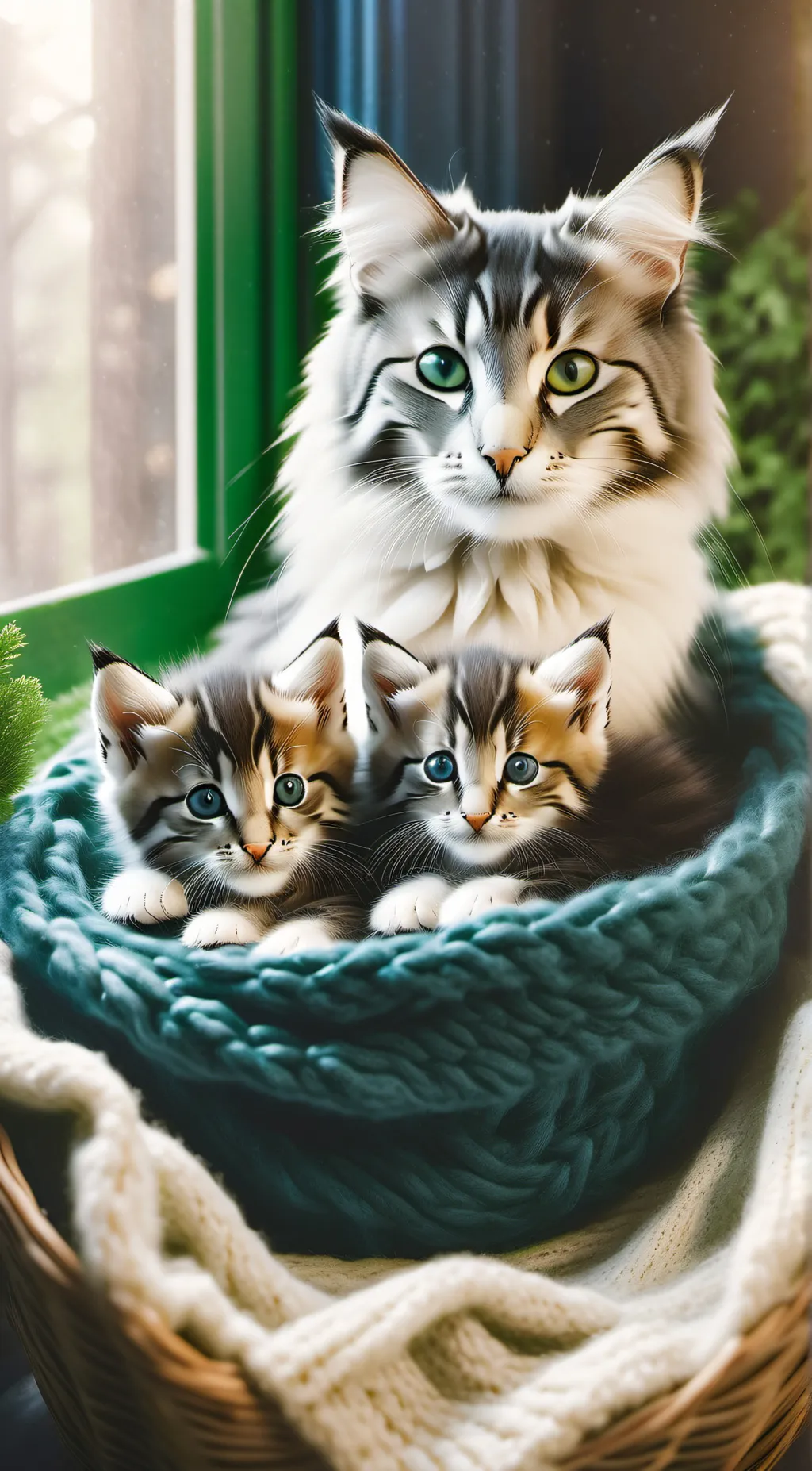 ai character: Aurora background