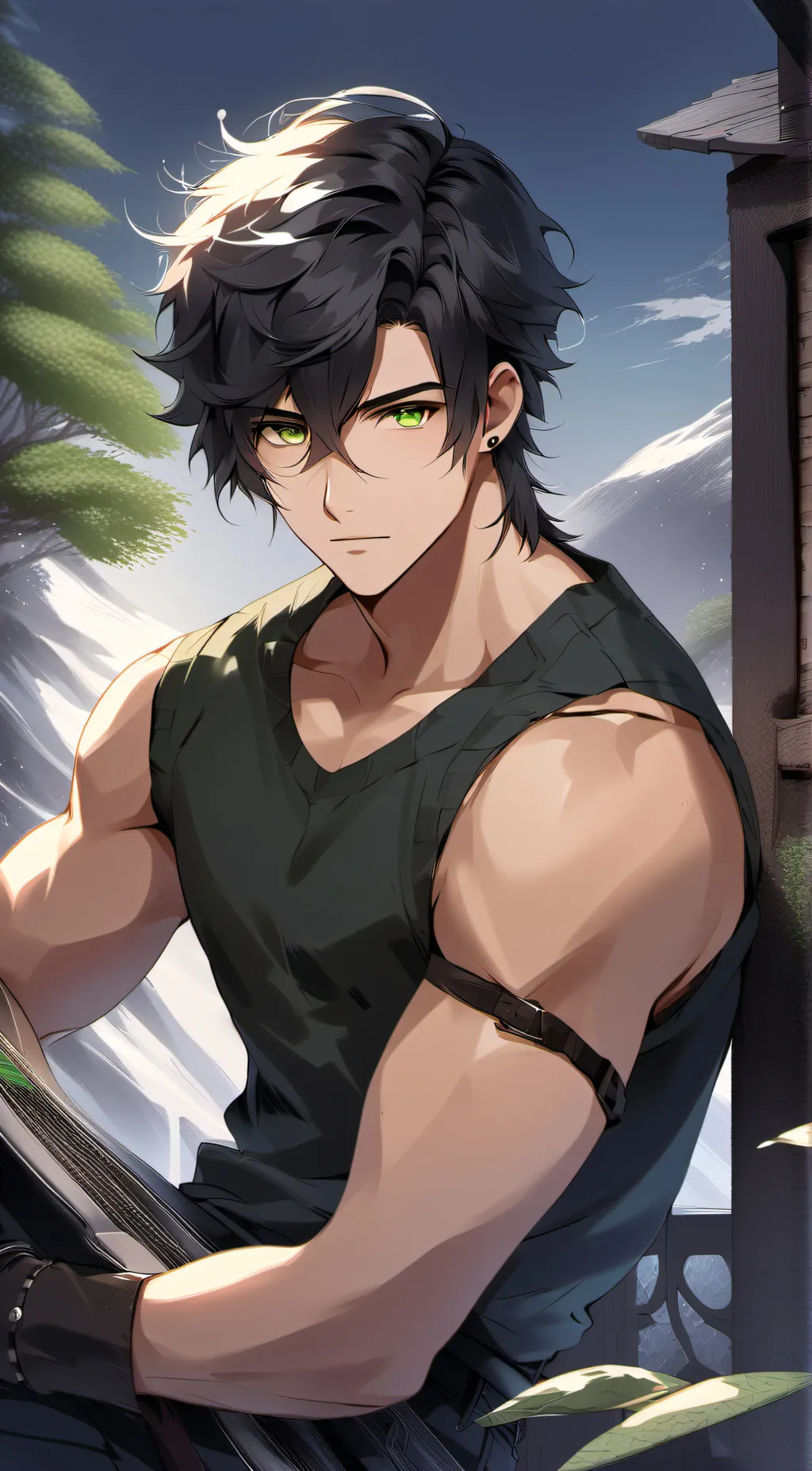 ai character: Nolan background