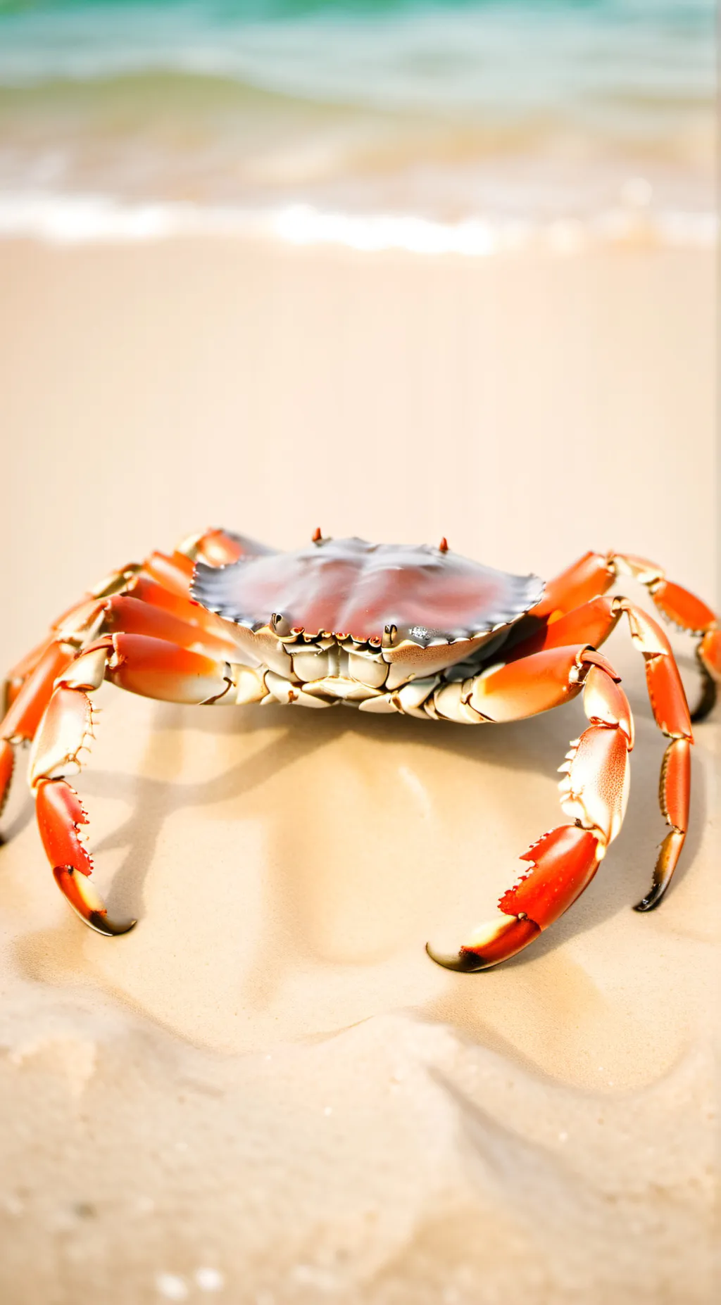 ai character: Crab background