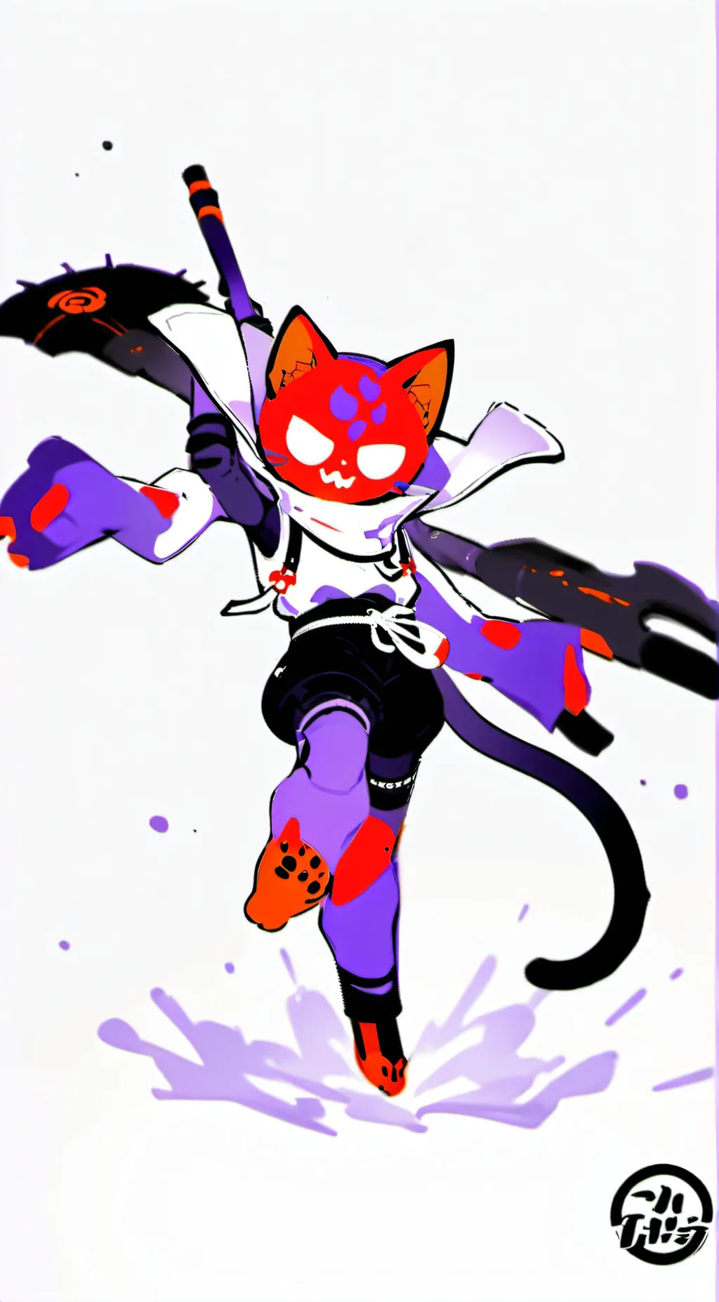 ai character: catburn background