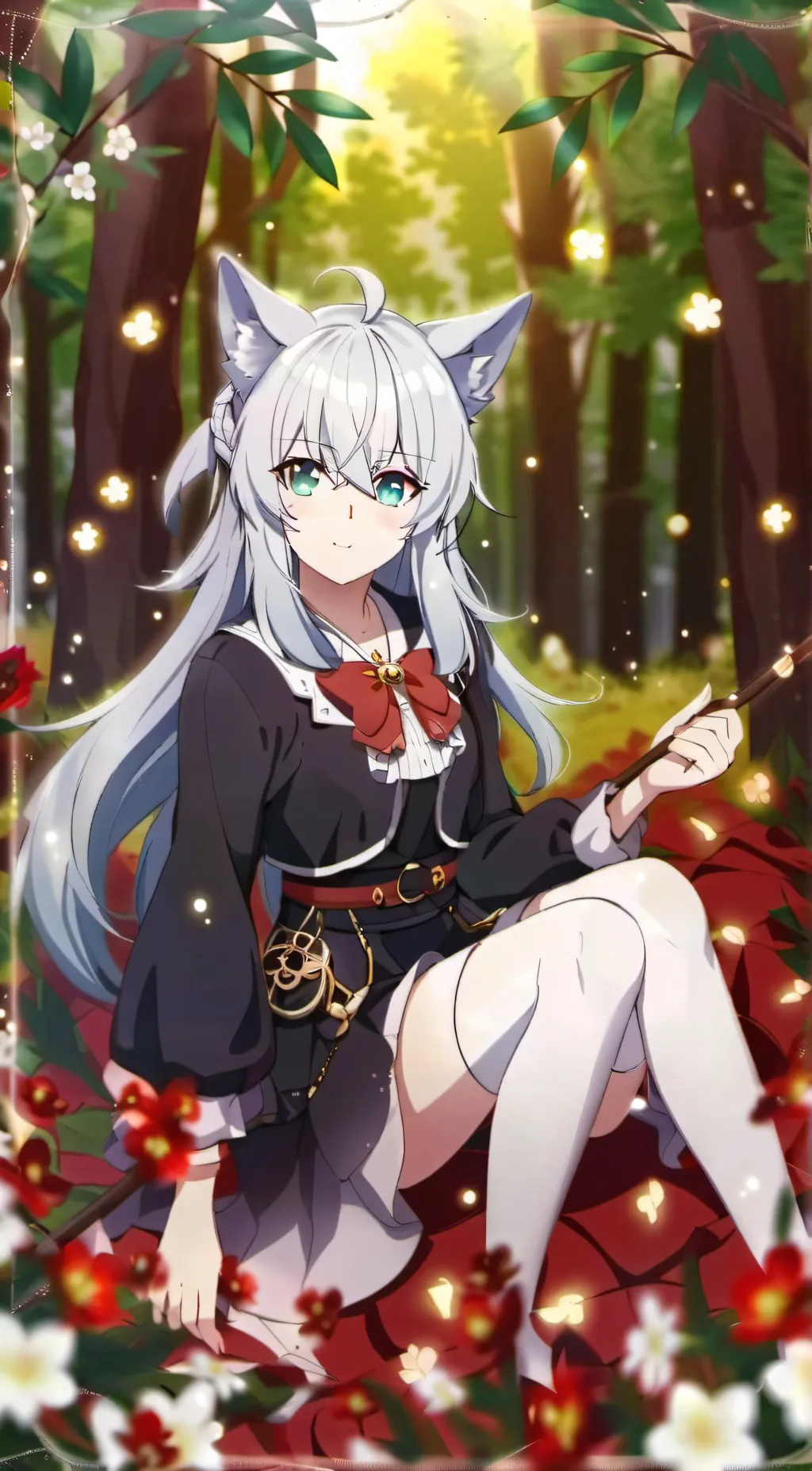 ai character: Fenrys-chan background