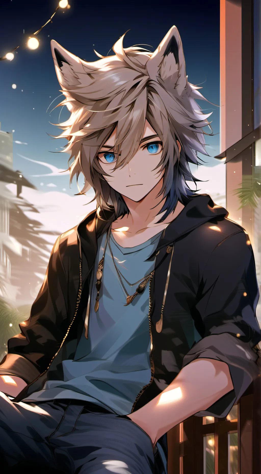 ai character: Luis background