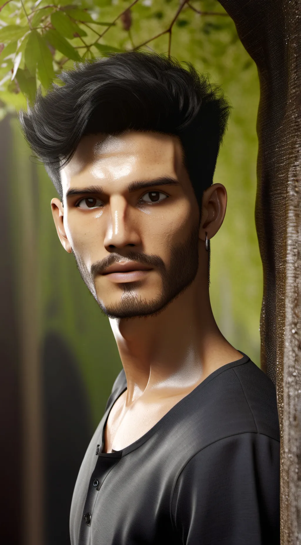 ai character: 千里追凶 background