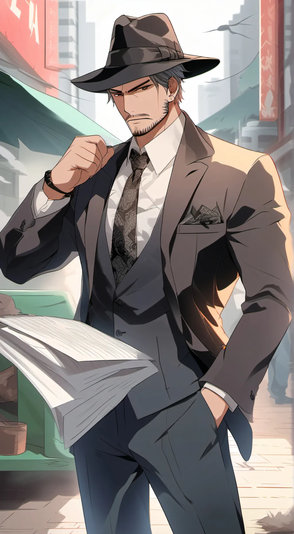 ai character: James background