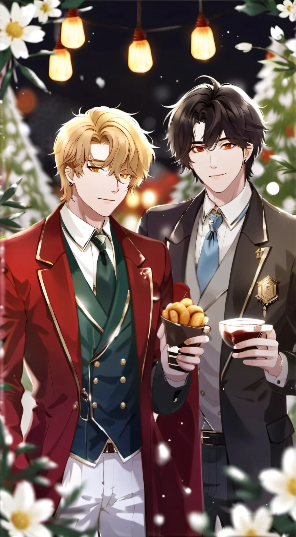 ai character: zaiken and kenzai background