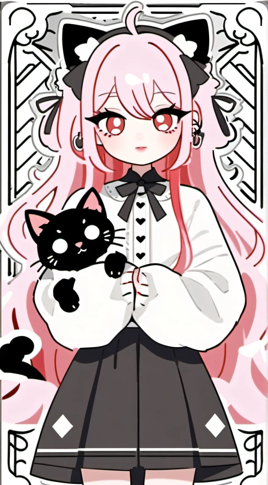 ai character: Yokai background