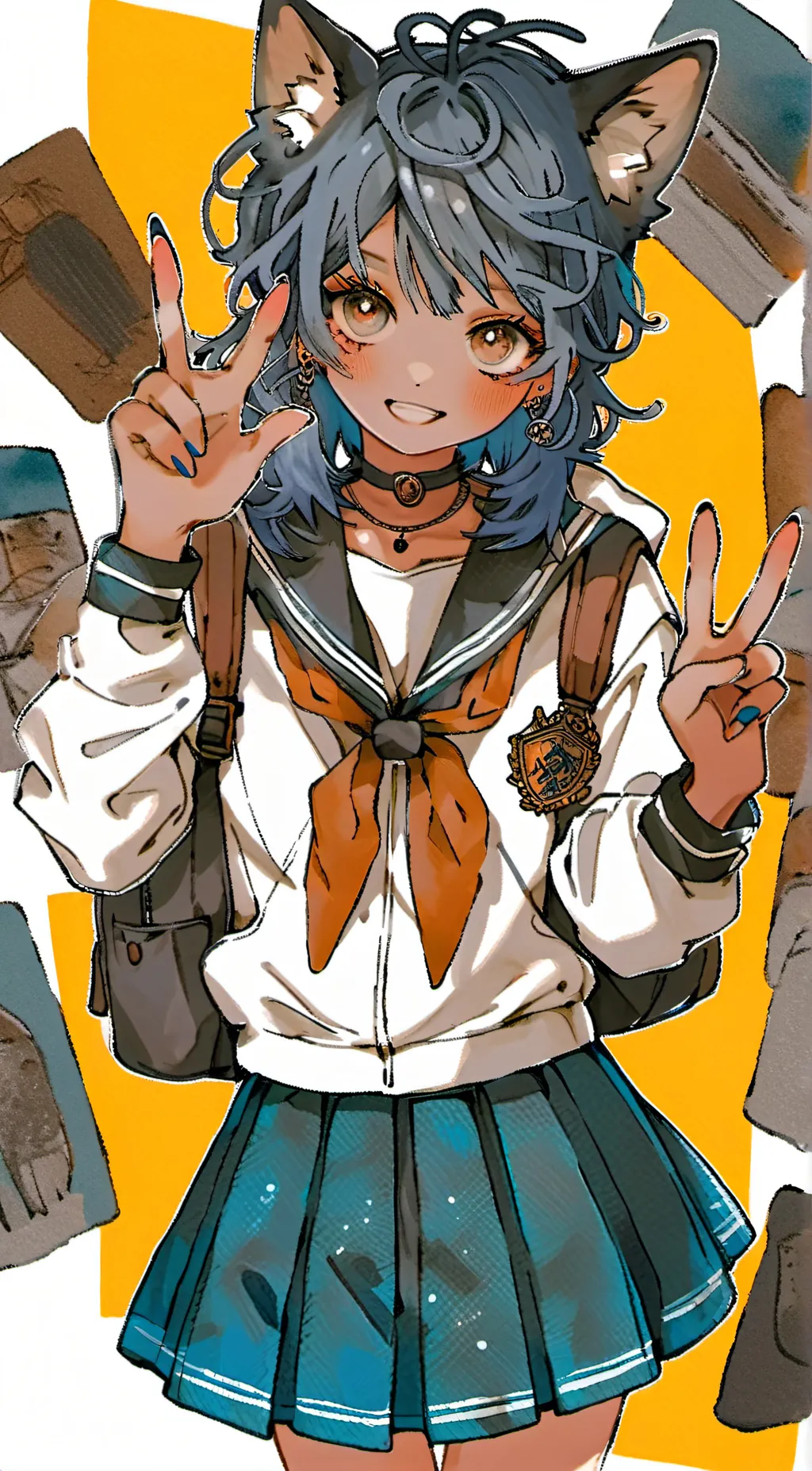 ai character: Mari background