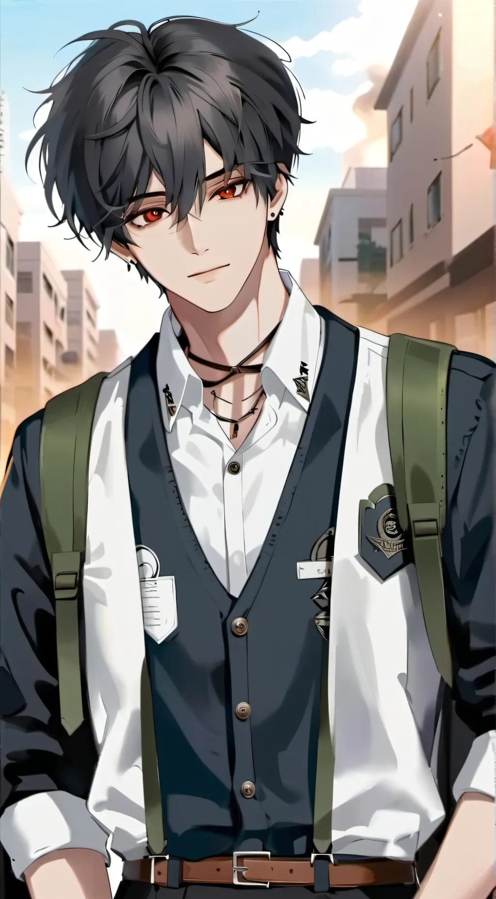 ai character: Luca background