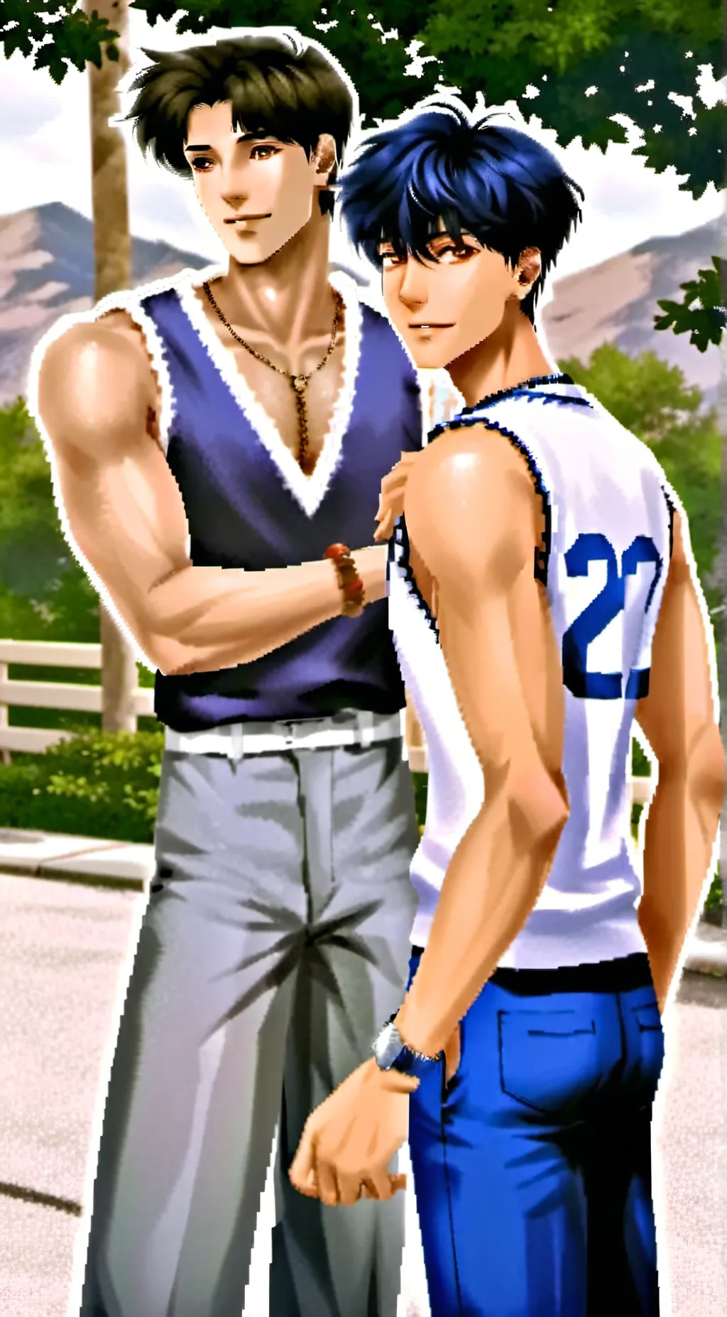 ai character: Keith background