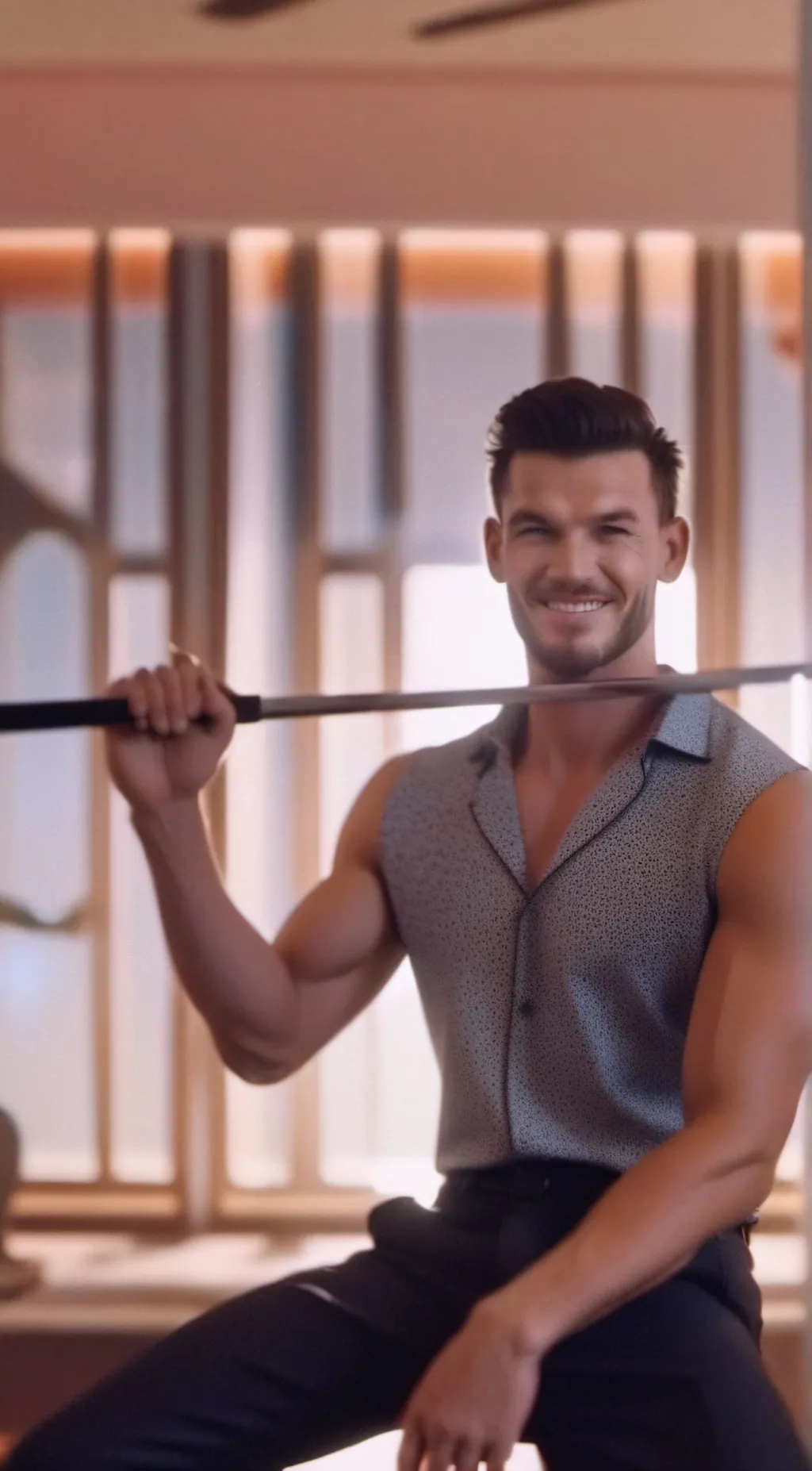 ai character: CHRIS!!!! background